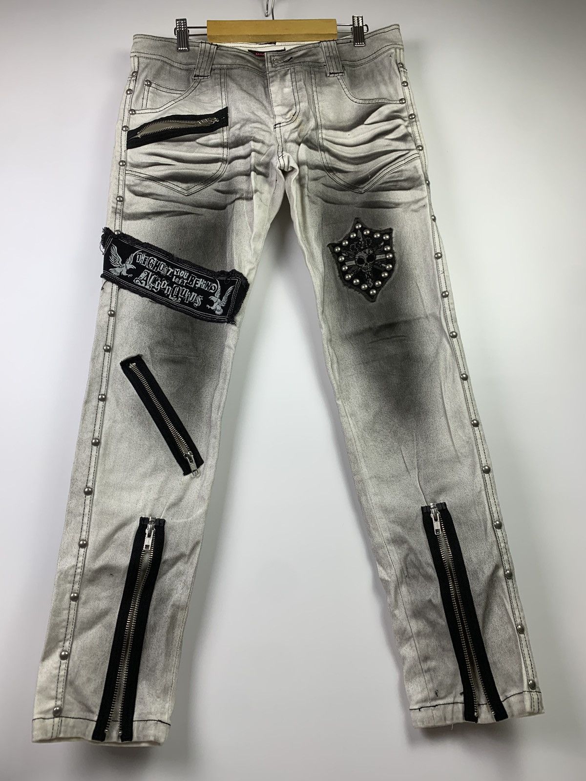 Hysteric Glamour ALGONQUINS patch punk style japanese Size US 31 - 2 Thumbnail