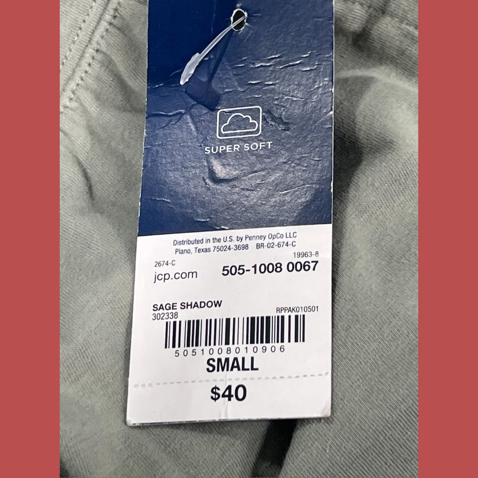 Other Stanford - Men's Super Soft Sleep Jogger Pants - Light Green Size ONE SIZE - 8 Thumbnail