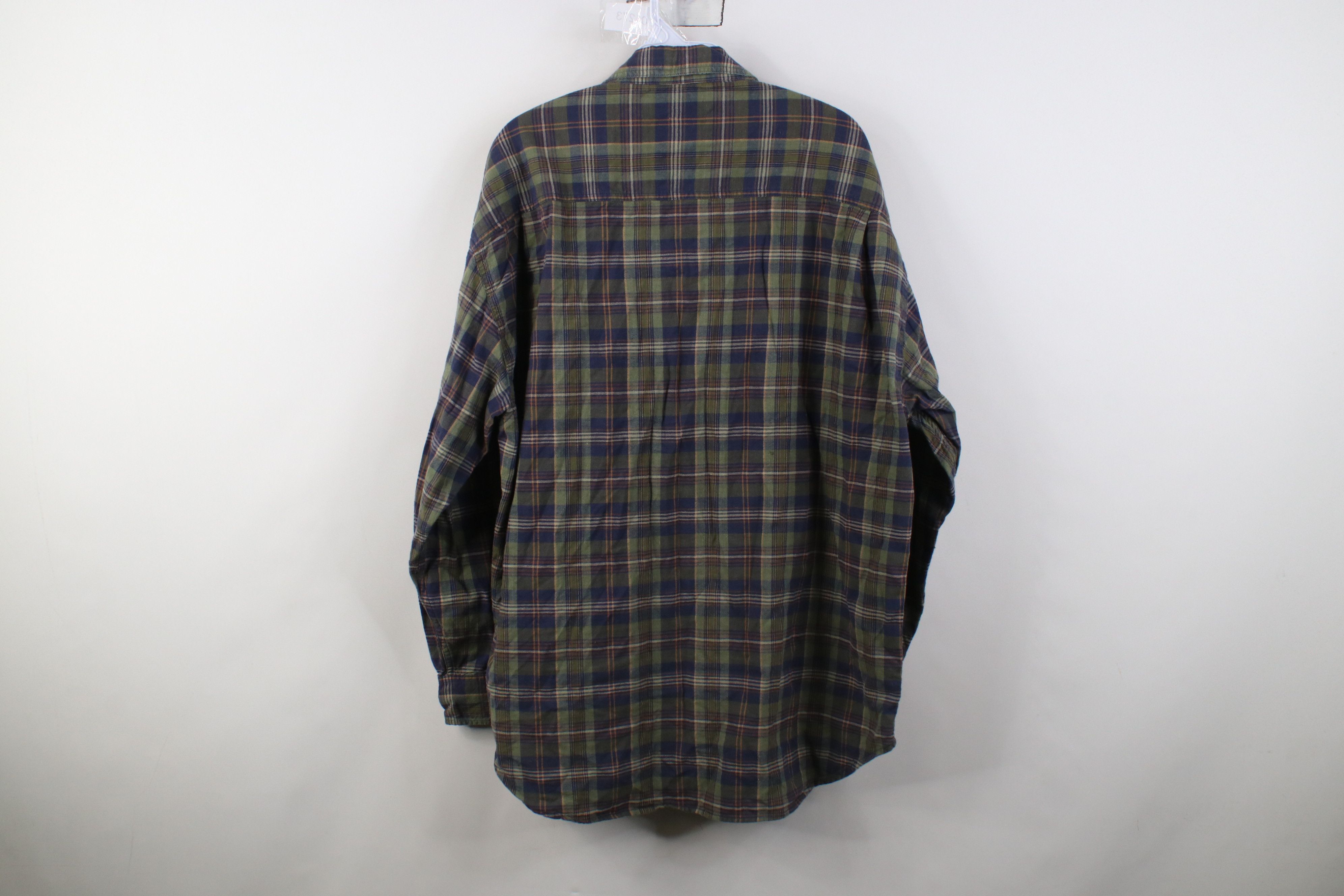 Vintage Vintage 90s Streetwear Collared Button Down Shirt Plaid Size US L / EU 52-54 / 3 - 10 Thumbnail
