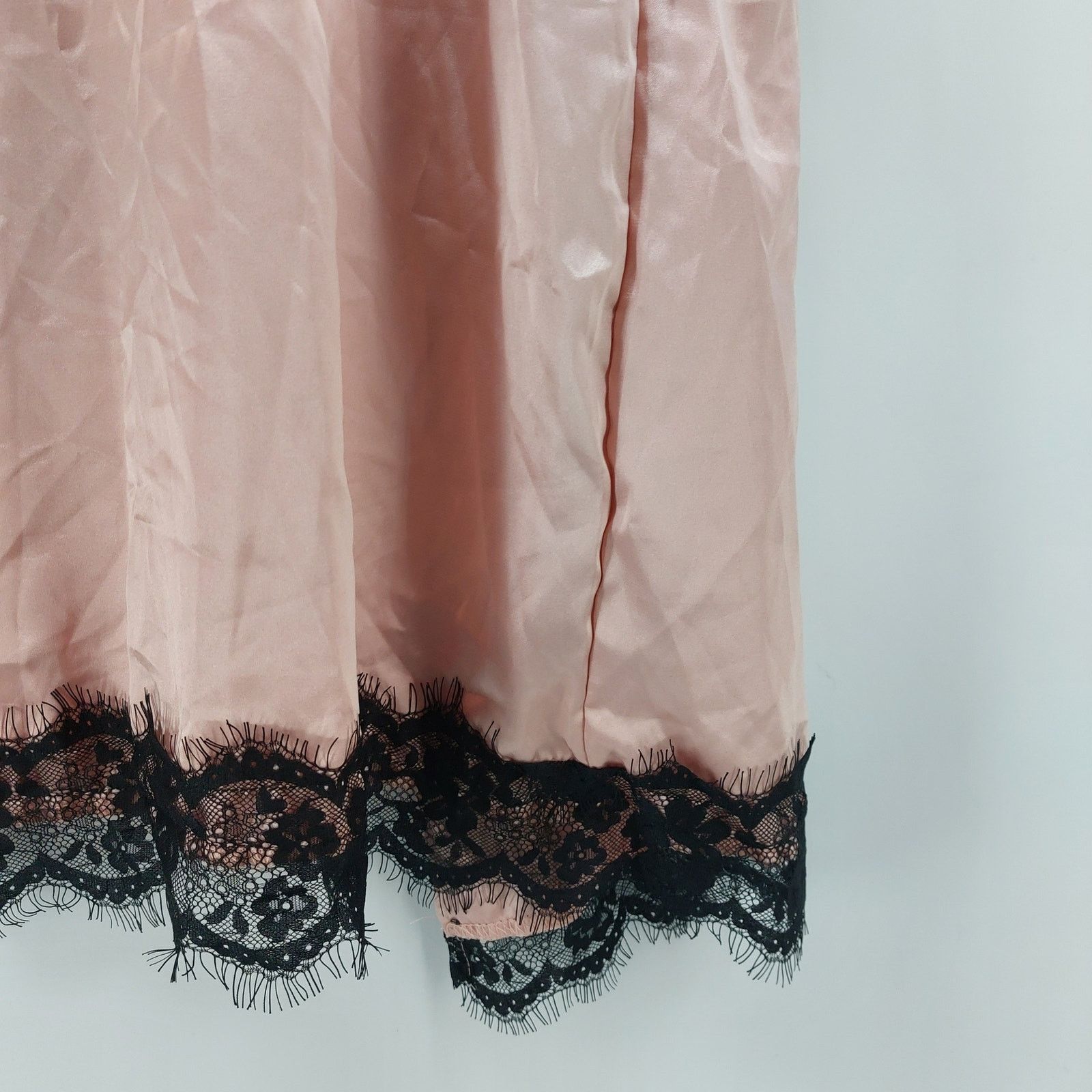 Other Blush Pink Womens Medium Coral Drawstring Robe Women's Black Size M / US 6-8 / IT 42-44 - 10 Thumbnail