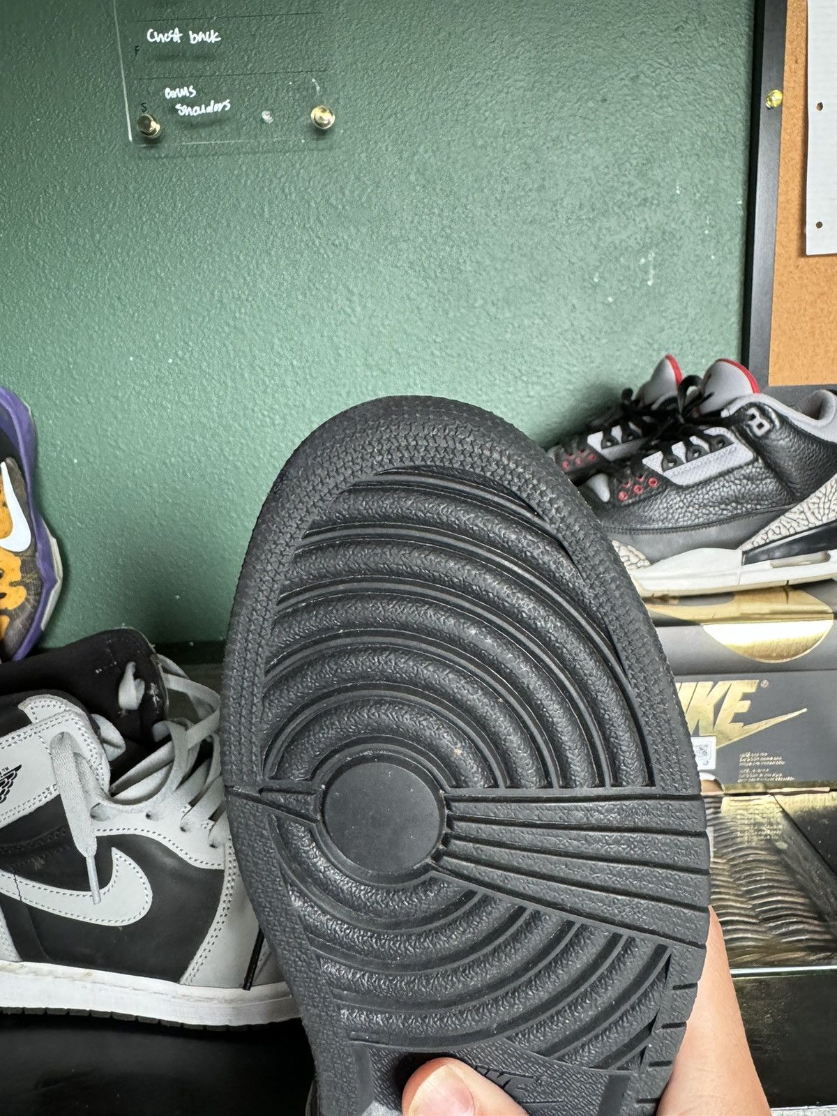 Jordan Brand × Nike Jordan 1 High ‘Shadow 2.0’ 2021 Size US 10.5 / EU 43-44 - 6 Thumbnail