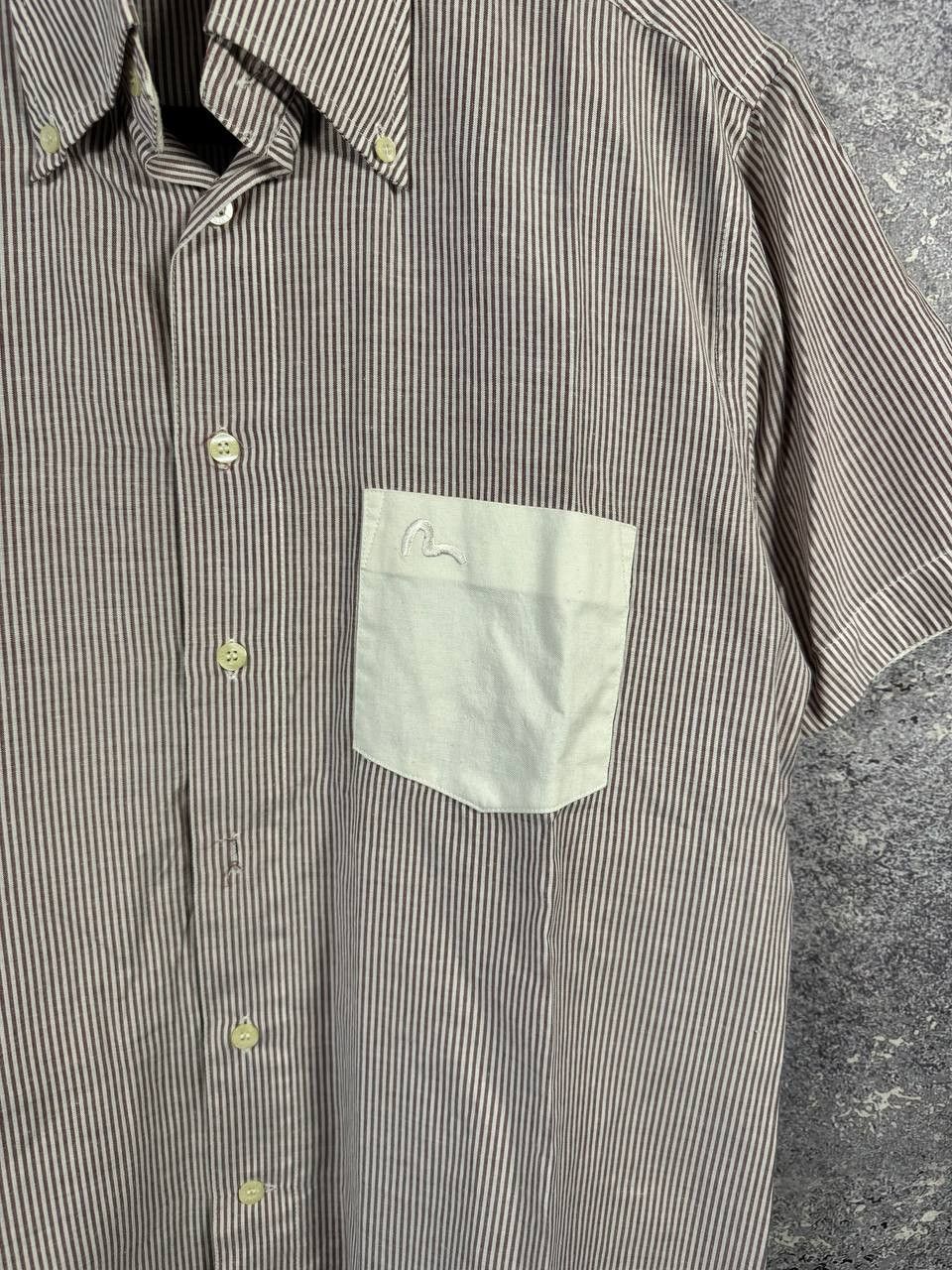 Evisu × Japanese Brand × Vintage Vintage Evisu Deluxe Short Sleeve Shirt Japanese Size US L / EU 52-54 / 3 - 4 Thumbnail
