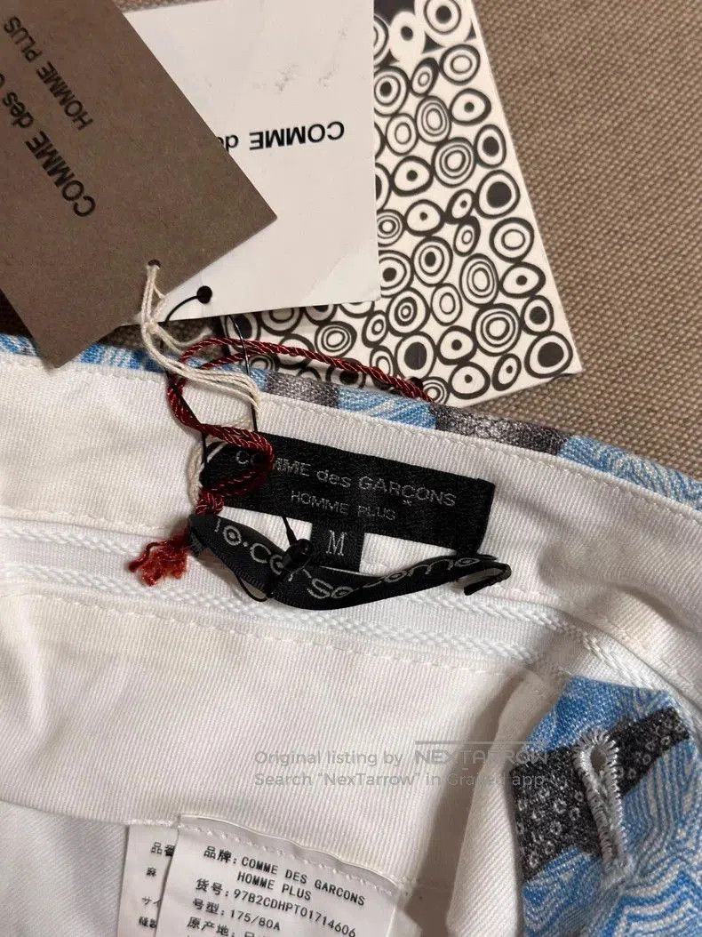 Comme des Garcons COMME des GARCONS HOMME PLUS Fish Print Shorts. Size US 30 / EU 46 - 5 Thumbnail