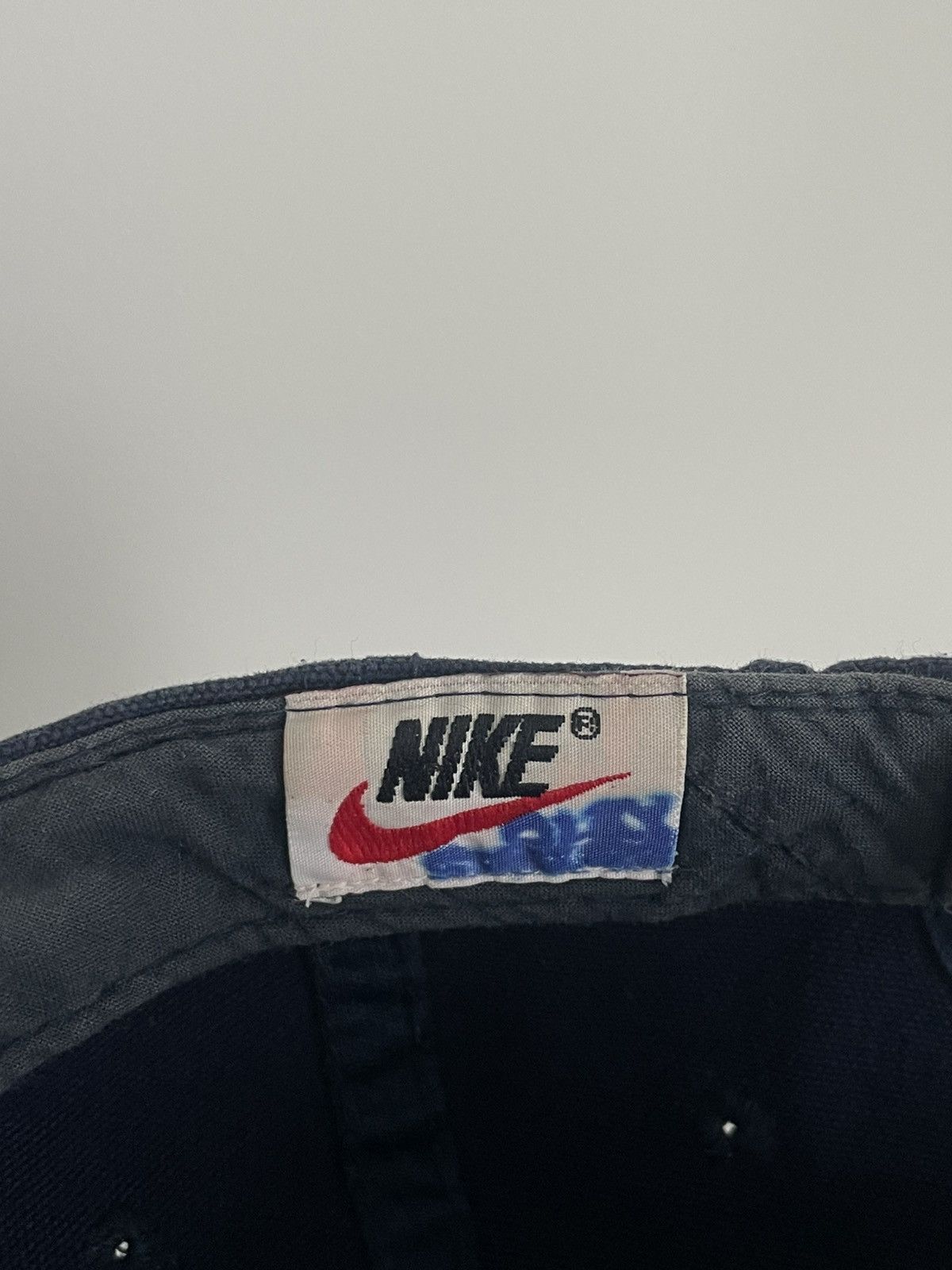 Nike Vintage Nike 1990’s Blue Faded Cap Swoosh Logo RARE Size ONE SIZE - 5 Thumbnail