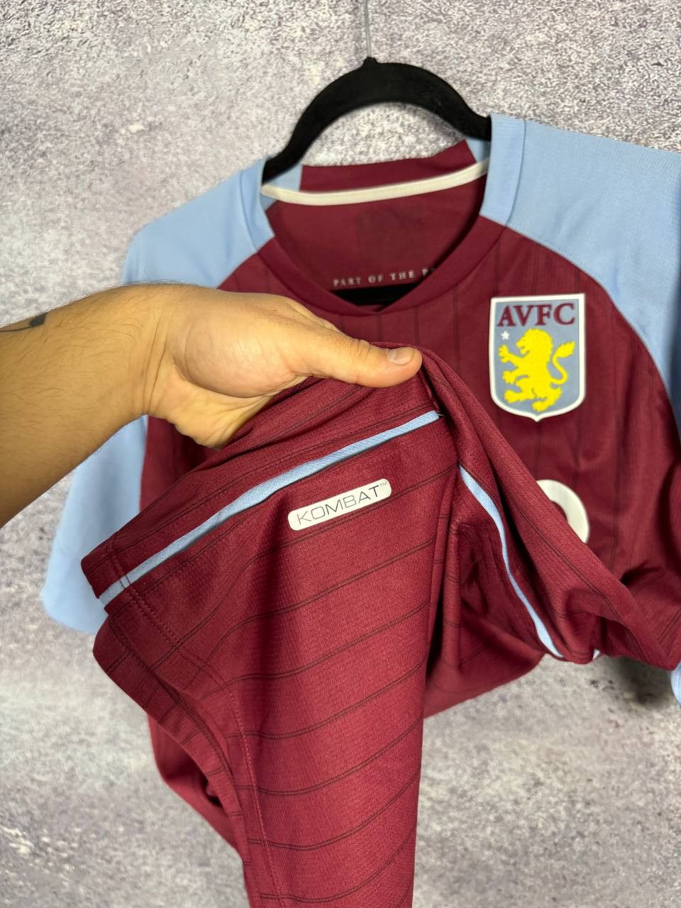 Vintage Vintage Aston Villa 2020/21 Kappa Soccer Jersey Size US XXL / EU 58 / 5 - 14 Thumbnail