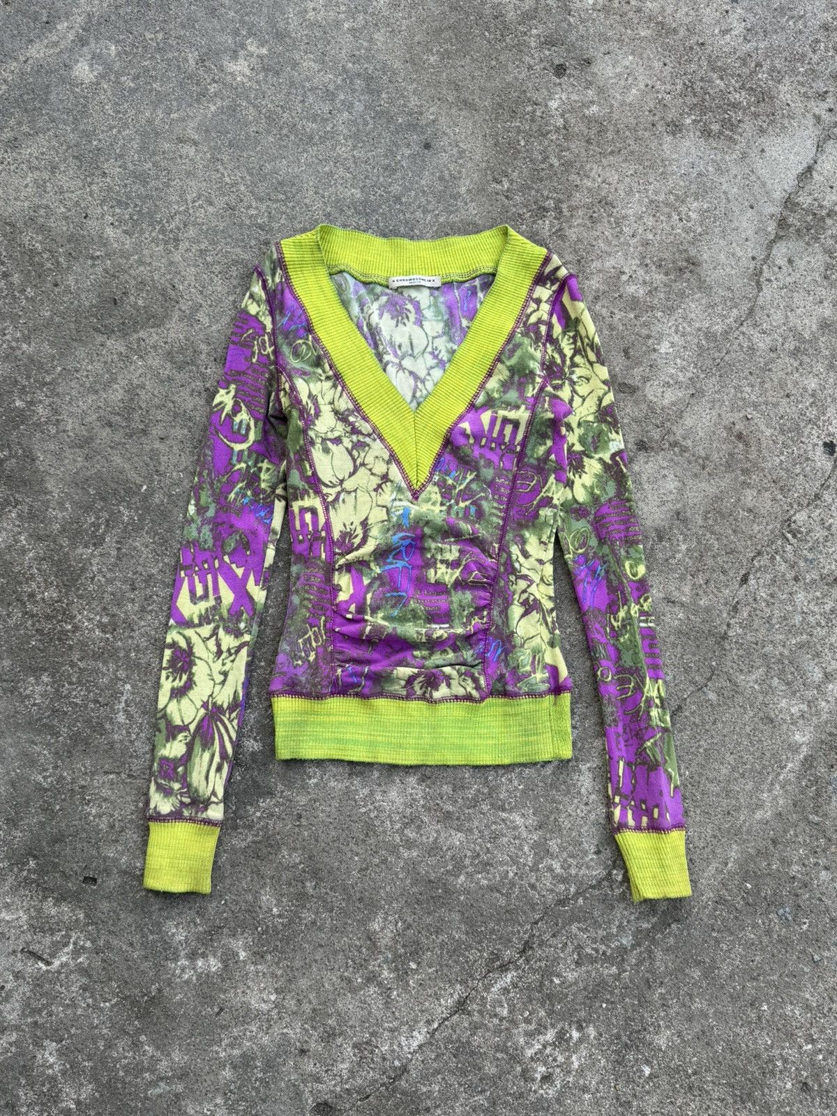 Hysteric Glamour Y2K Chromosomein Japanese Sweater Styled Size S / US 4 / IT 40 - 1 Thumbnail