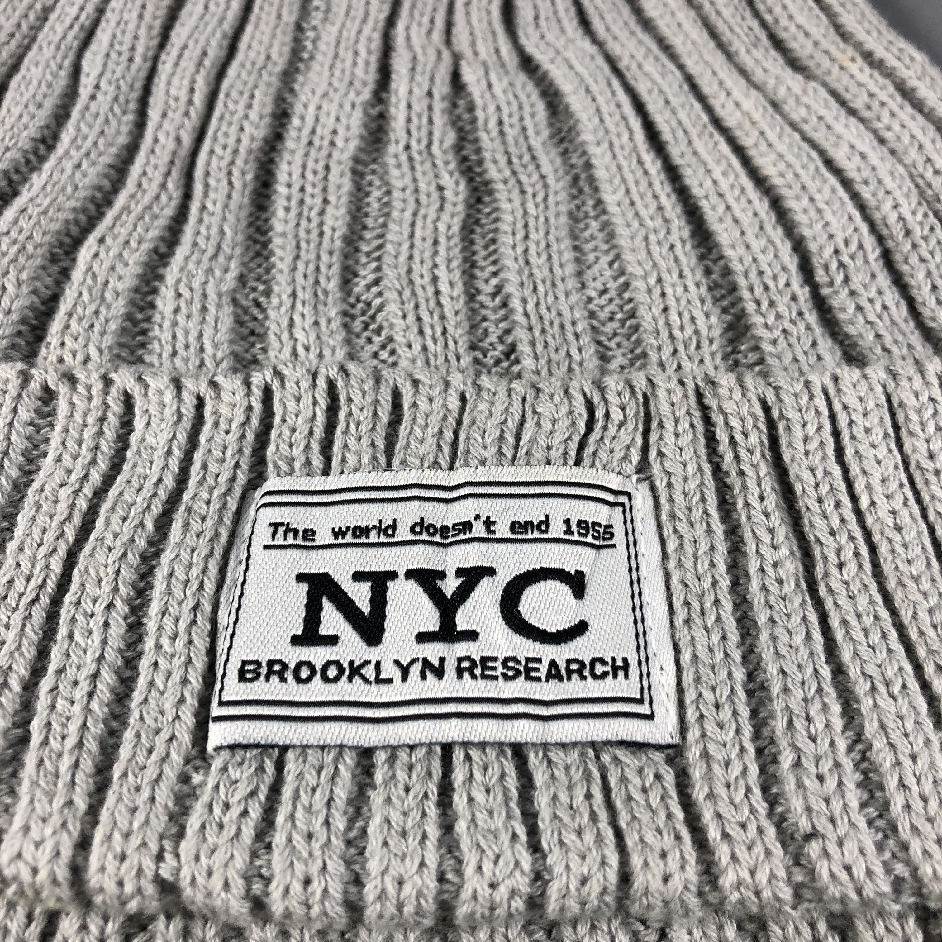 Vintage NYC Brooklyn Research Cotton Beanie Snowcap Snow Hat B805 Size ONE SIZE - 4 Thumbnail