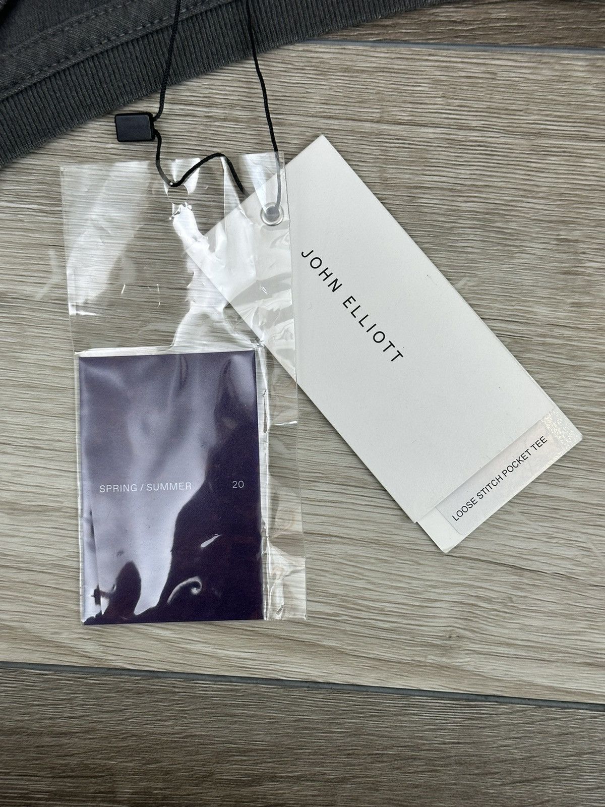 John Elliott John Elliott Loose Stitch Pocket Tee Smokey Grey XXL / 2XL Size US XXL / EU 58 / 5 - 5 Thumbnail