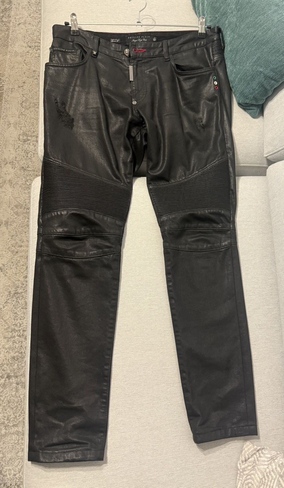Philipp Plein Philipp Plein black jeans Size US 36 / EU 52 - 2 Thumbnail