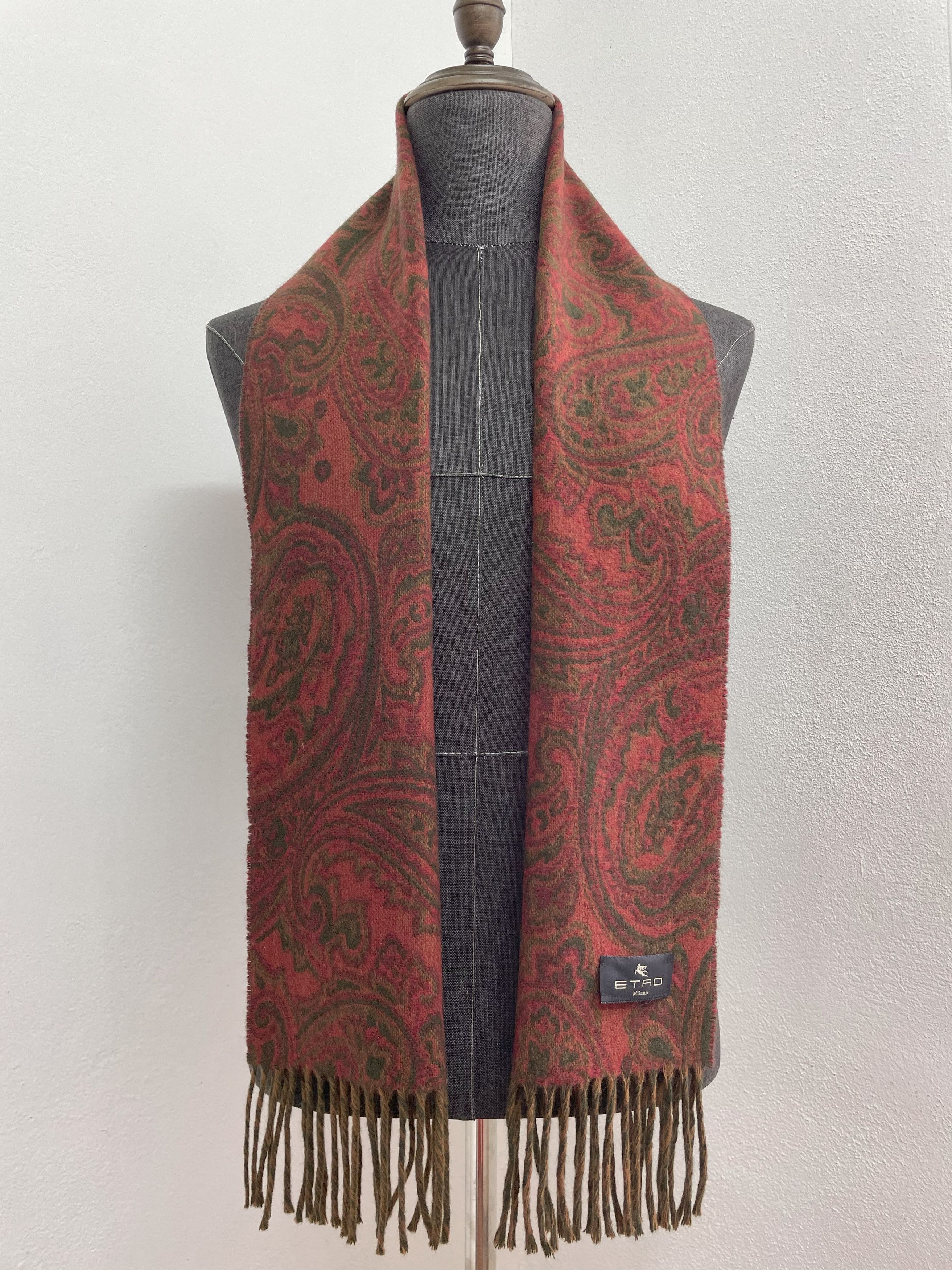 Etro × Vintage Etro Scarf / Muffler - 6206 Size ONE SIZE - 2 Thumbnail