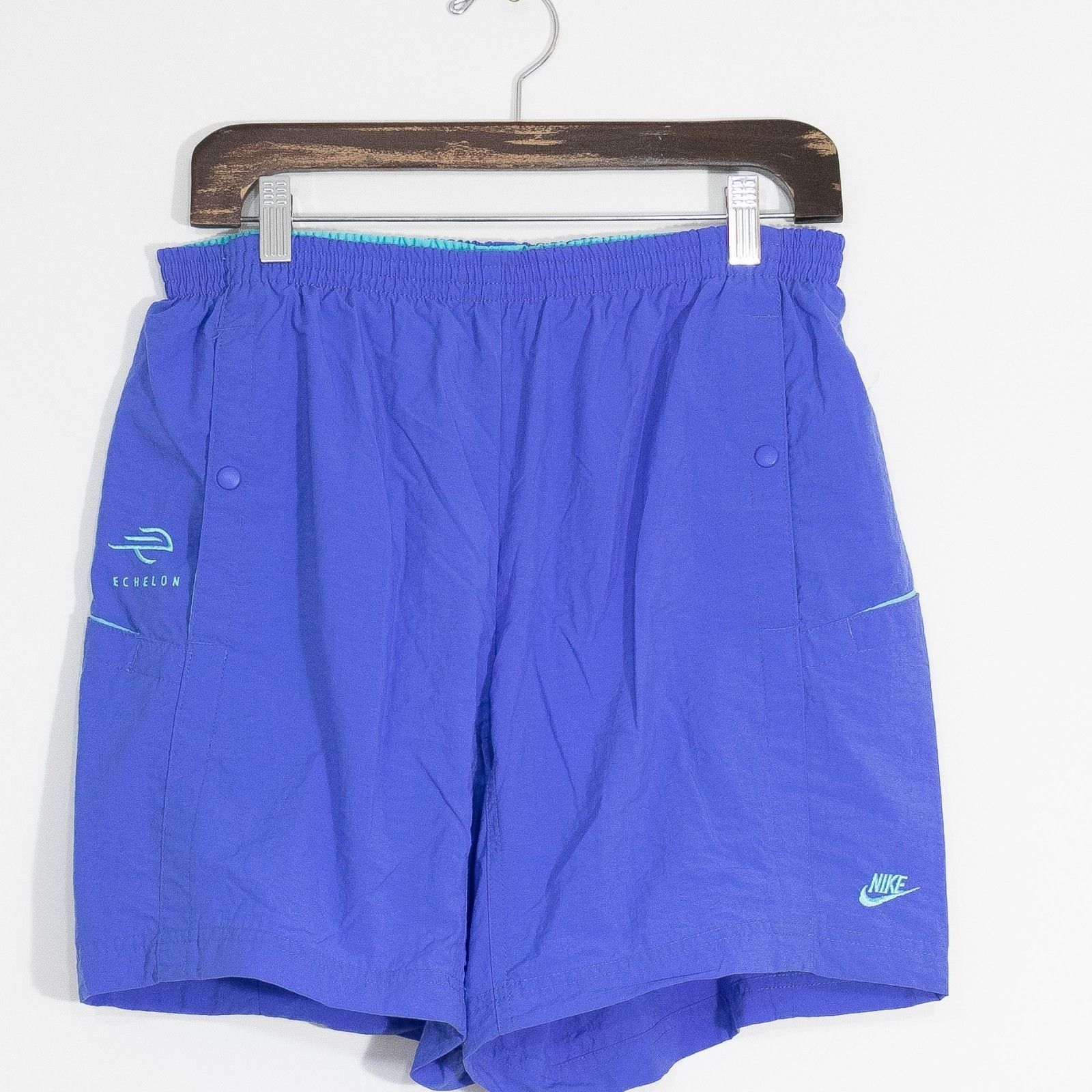 Nike Vintage 90s Nike Echelon Cycling Athletic Shorts Mens Medium Size US 30 / EU 46 - 2 Thumbnail