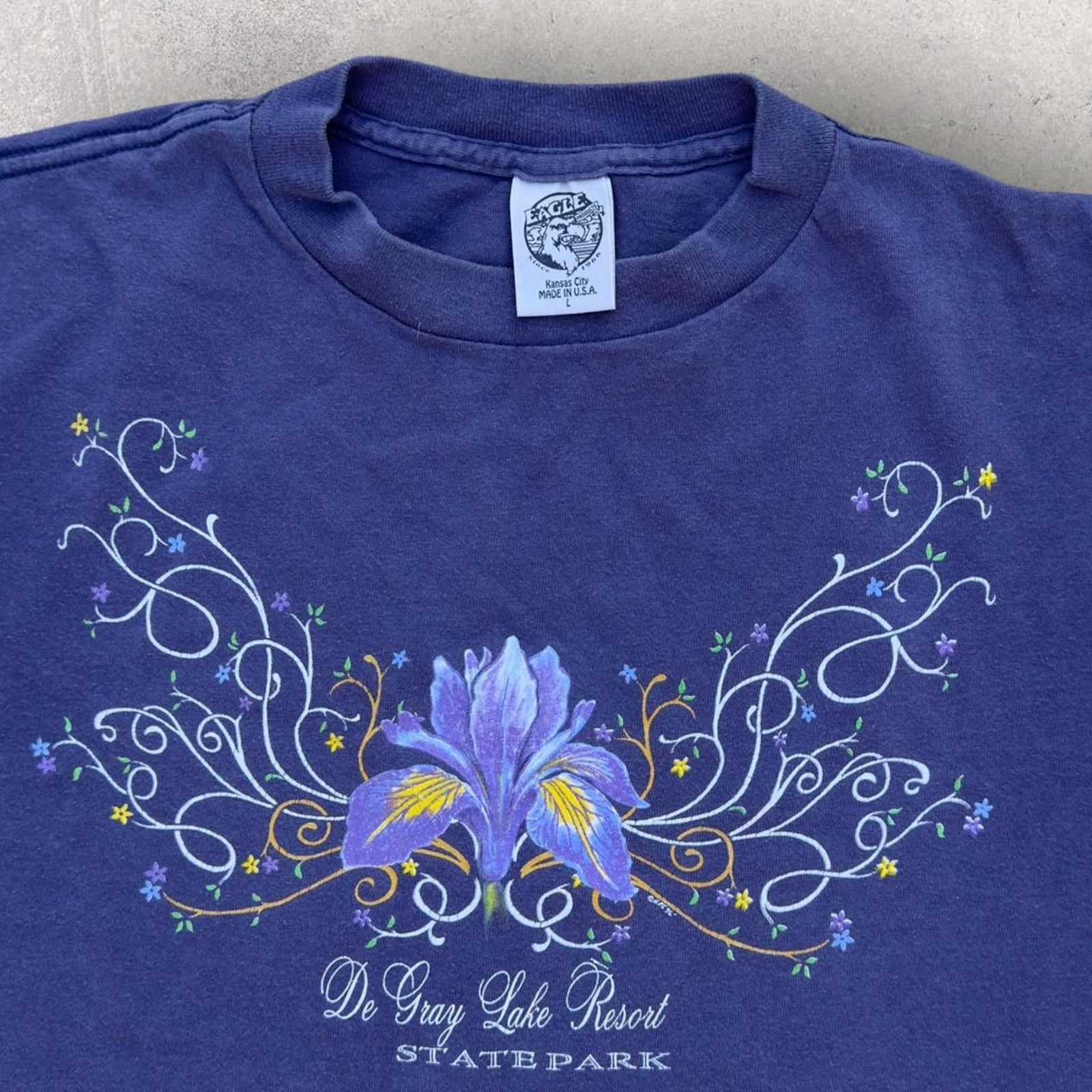 Vintage De Gray Lake Resort State Park Tee 🌸 Size L / US 10 / IT 46 - 1 Thumbnail