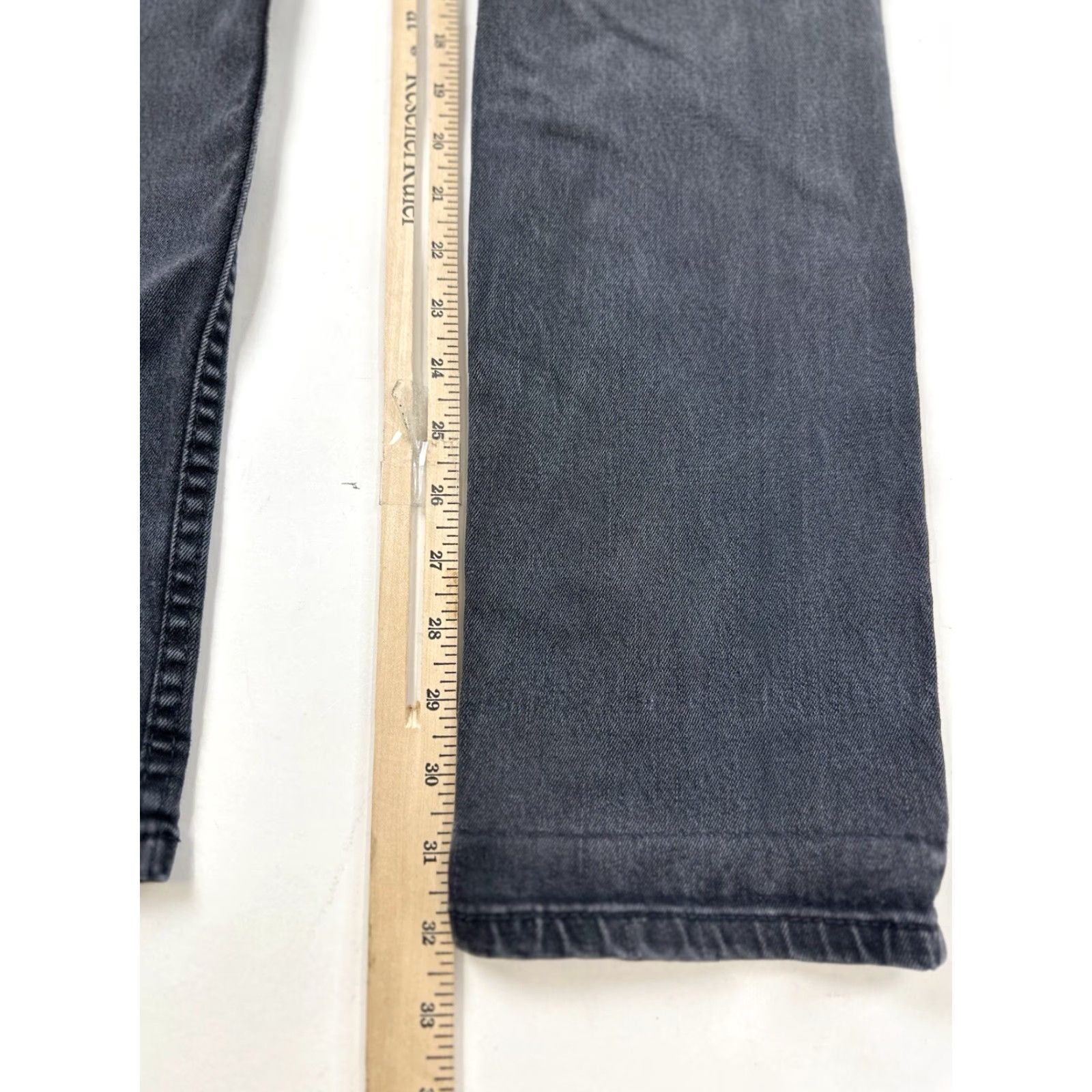 Levi's Levi's 511 Jeans Slim 30x32 Mens Black Charcoal Wash Zip Closure Vintage No Size US 30 / EU 46 - 5 Thumbnail