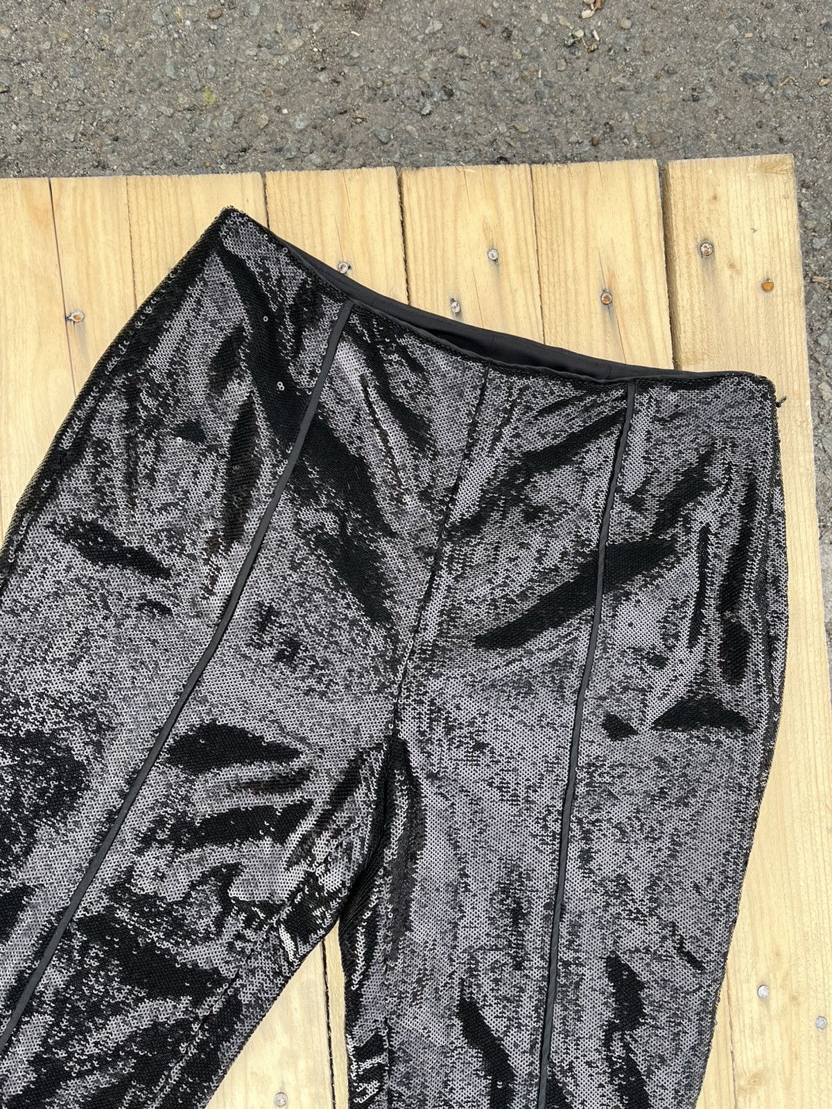 Diane von Furstenberg GOOD DIANE SEQUIN JOGGERS Size 25" / US 0 / IT 36 - 3 Thumbnail