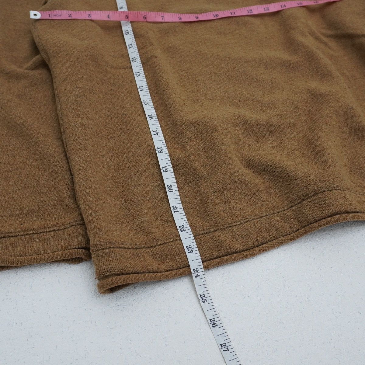 Japanese Brand Vtg Virus Denim Line Japan Brown Longsleeve Knit LGB style Size US M / EU 48-50 / 2 - 6 Thumbnail