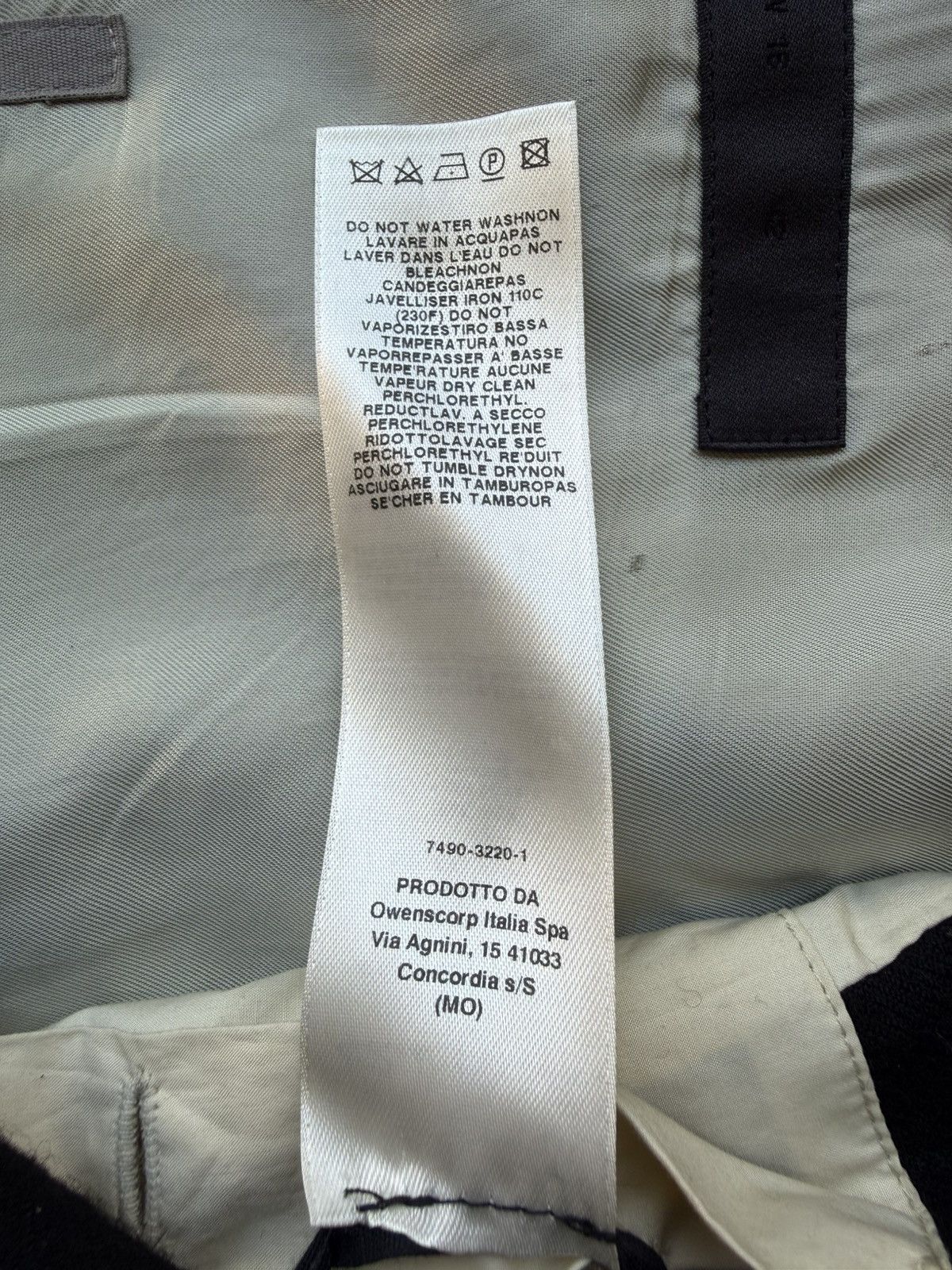Rick Owens Rick Owens 2016FW MASTODON TUSK COAT Size US XS / EU 42 / 0 - 10 Thumbnail