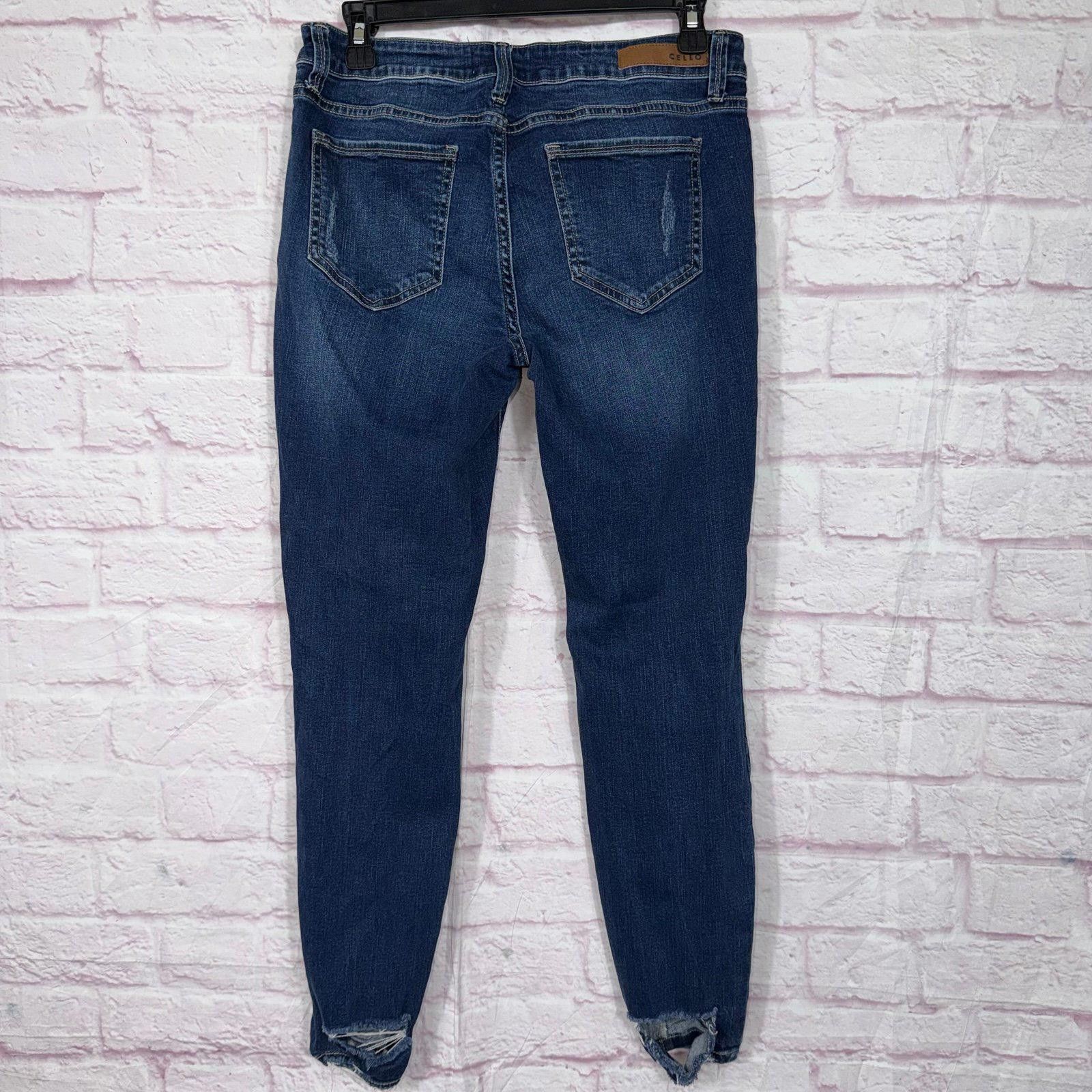Other Cello Women's Distressed Skinny Jeans Size 9 Size 28" / US 6 / IT 42 - 6 Thumbnail