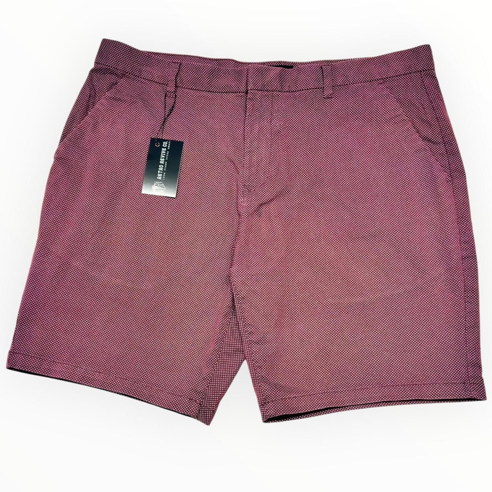 NEXT Next Shorts Men's UK Size 2XL Red Straight Fit Zip Button Size US 40 / EU 56 - 1 Thumbnail