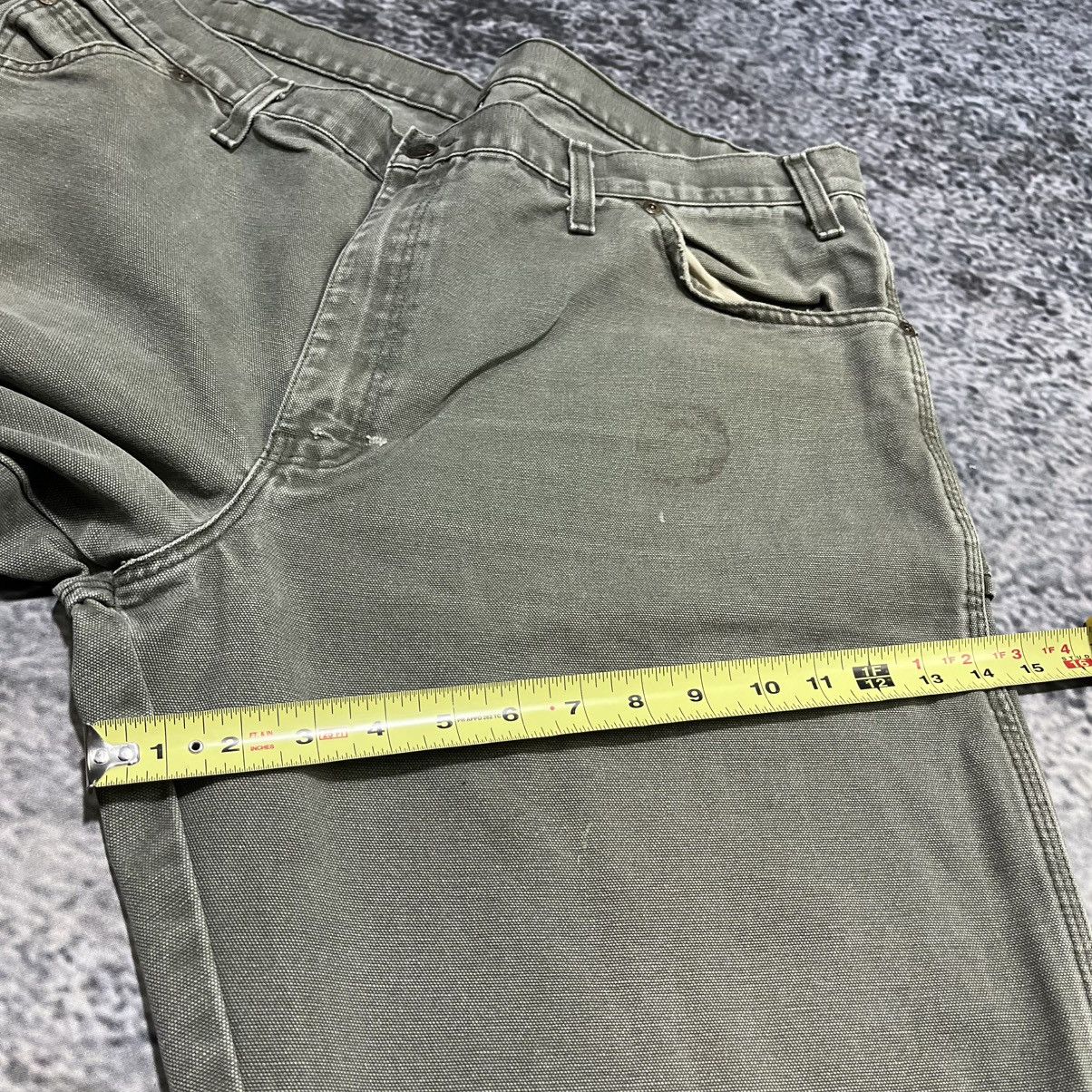 Dickies VINTAGE BAGGY DICKIES FADED GREEN WORKWEAR CARPENTER JEANS Size US 40 / EU 56 - 19 Thumbnail