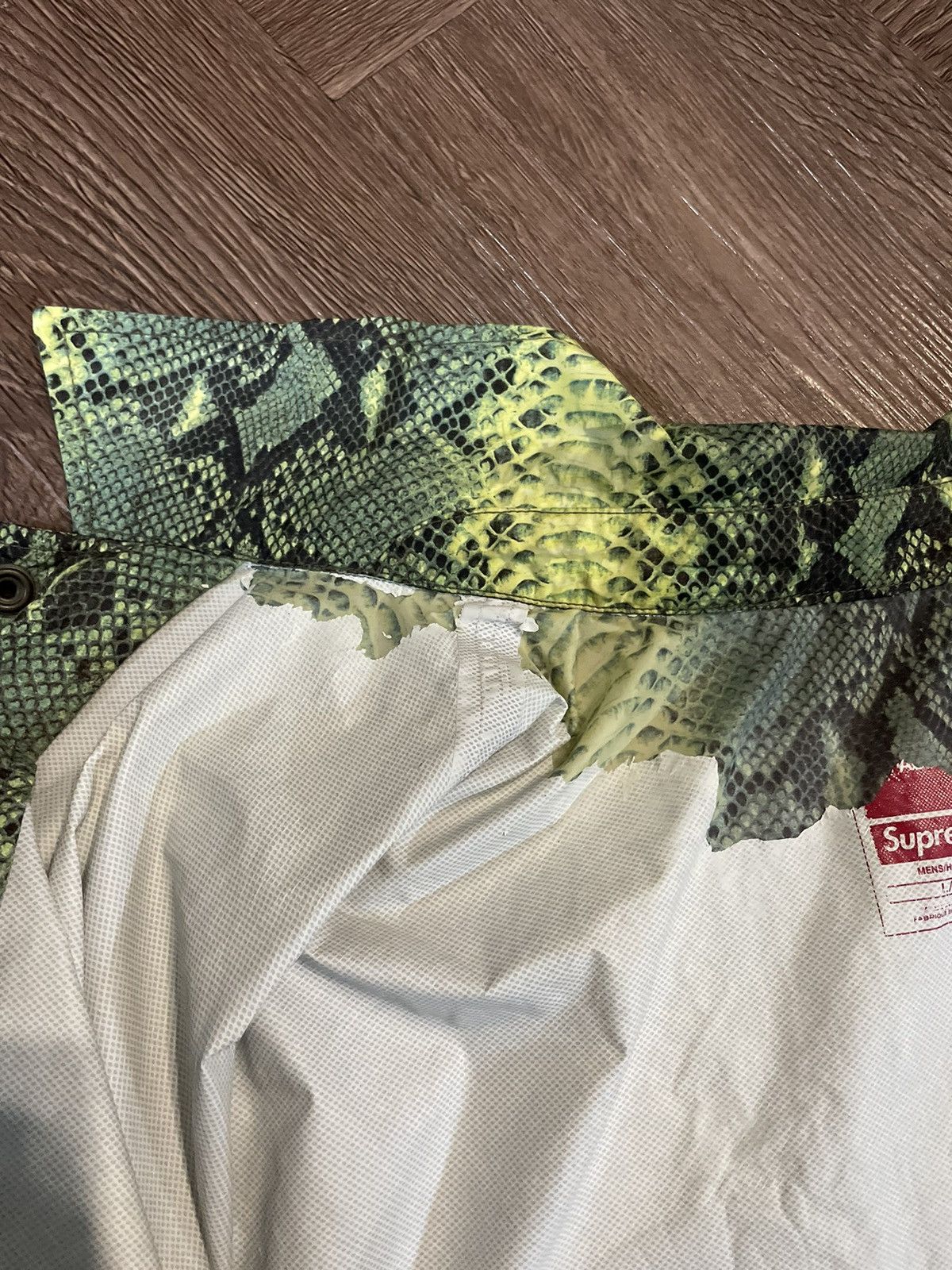 Supreme × The North Face Supreme X The North Face Snakeskin Coach SS18 Size US L / EU 52-54 / 3 - 10 Thumbnail