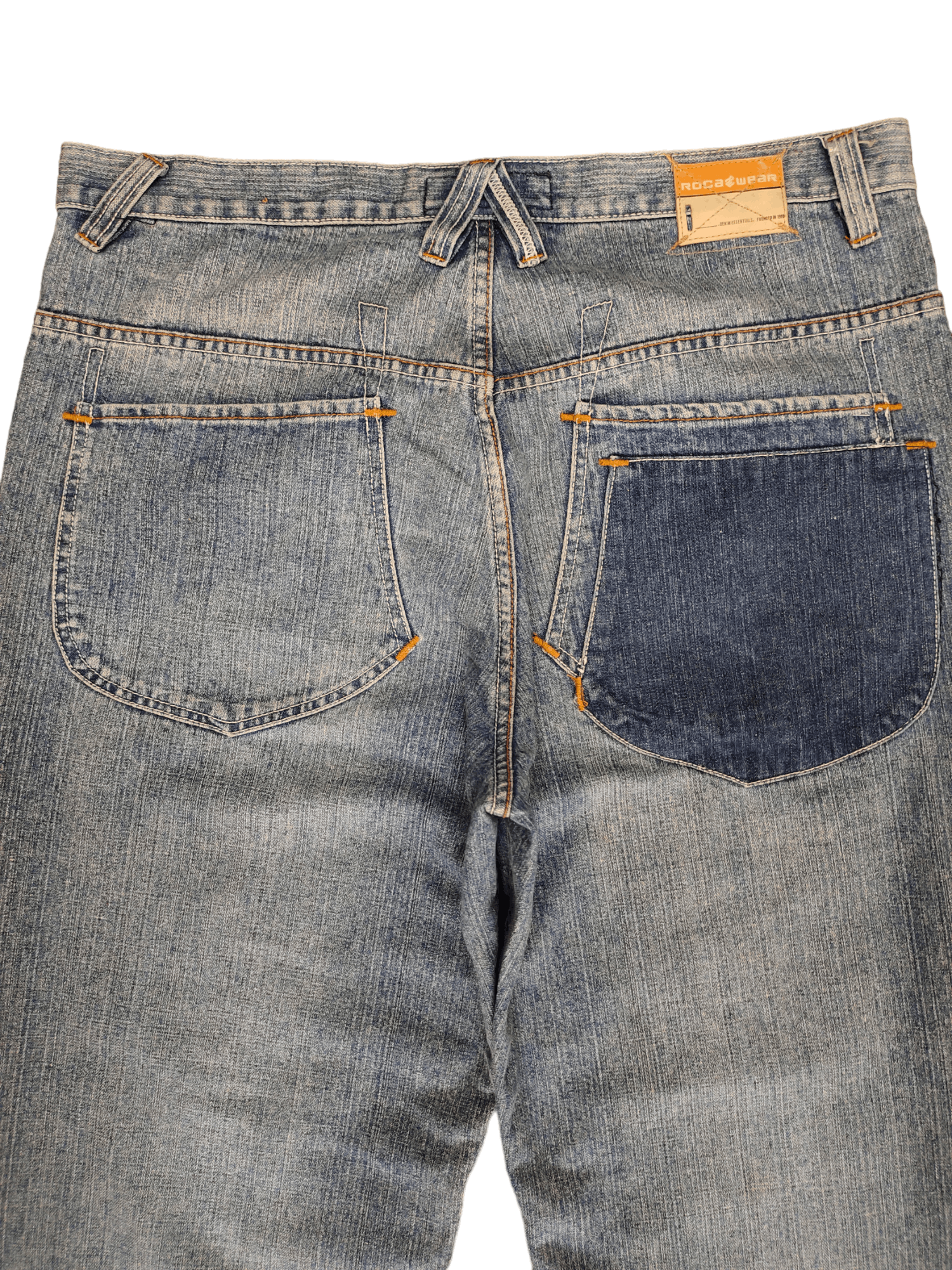 Rocawear Baggy Jeans Rocawear Patches Denim Wide Loose Y2k Jnco Size US 40 / EU 56 - 8 Thumbnail