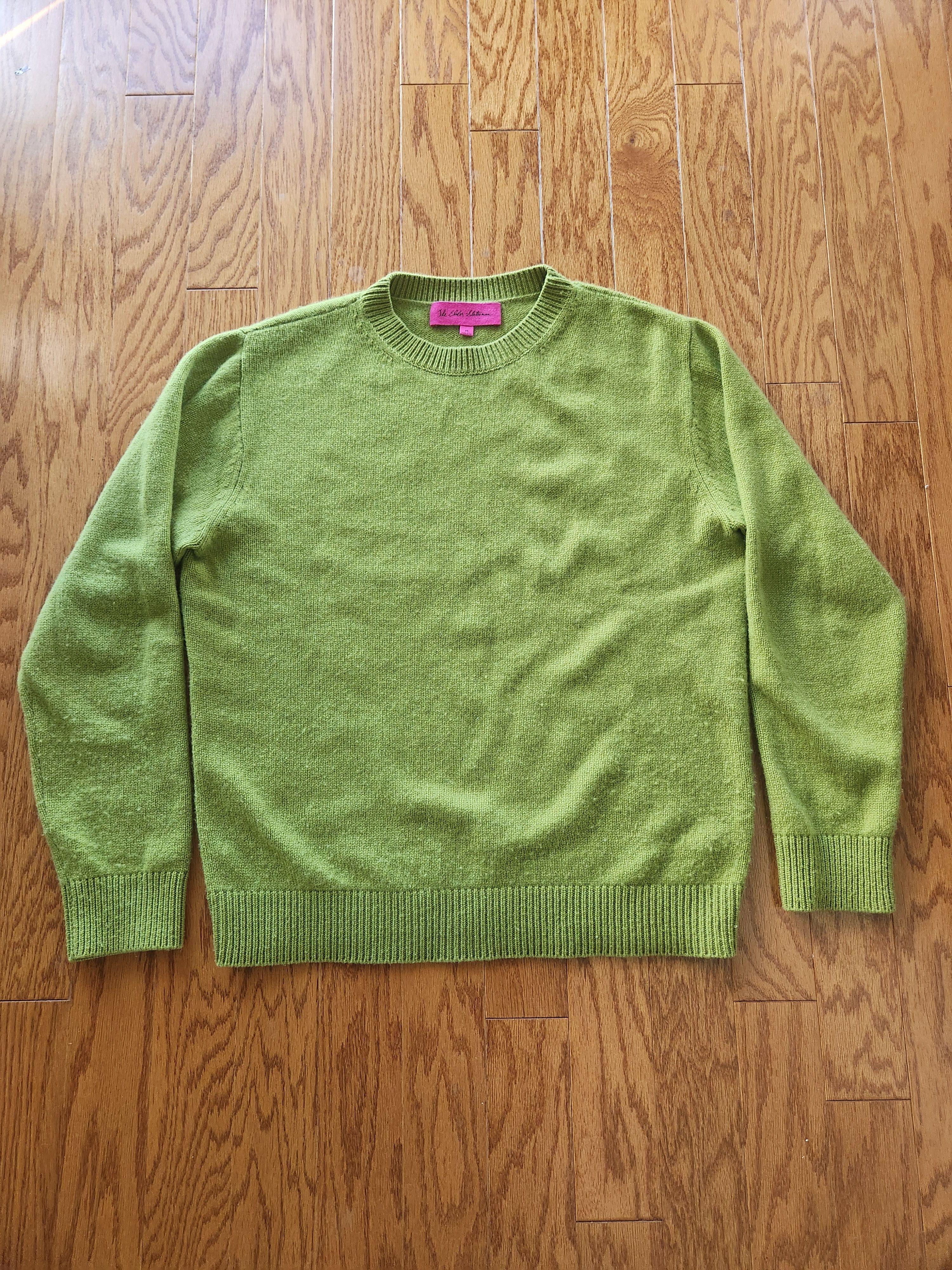 The Elder Statesman Cashmere Crewneck Sweater Size US M / EU 48-50 / 2 - 1 Thumbnail