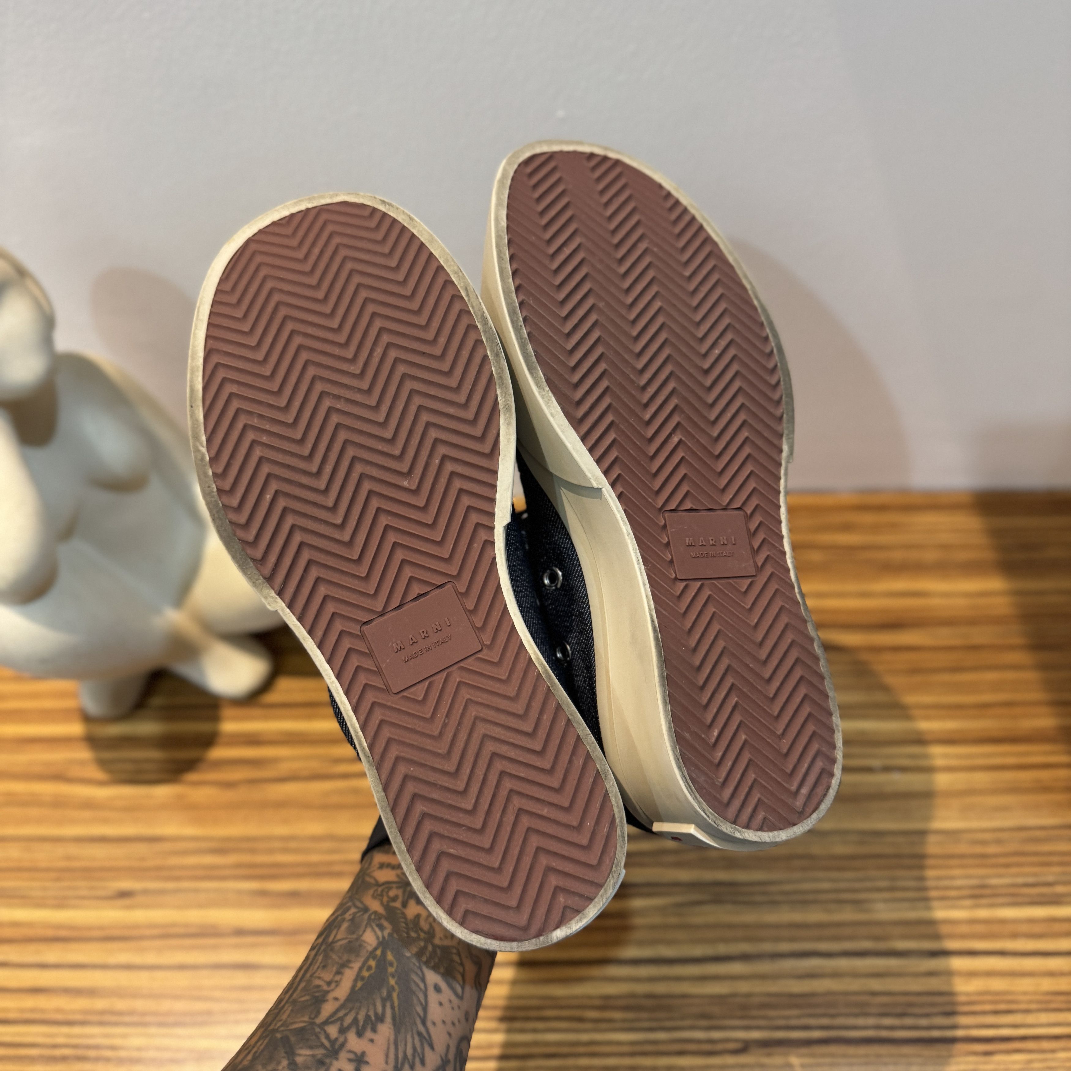 Marni Marni Denim Mary Jane Sandals Size US 7 / IT 37 - 6 Thumbnail