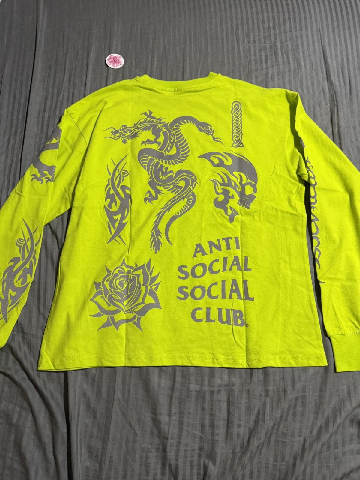 Anti Social Social Club Long sleeve ASSC Shirt reflective Size US S / EU 44-46 / 1 - 6 Thumbnail