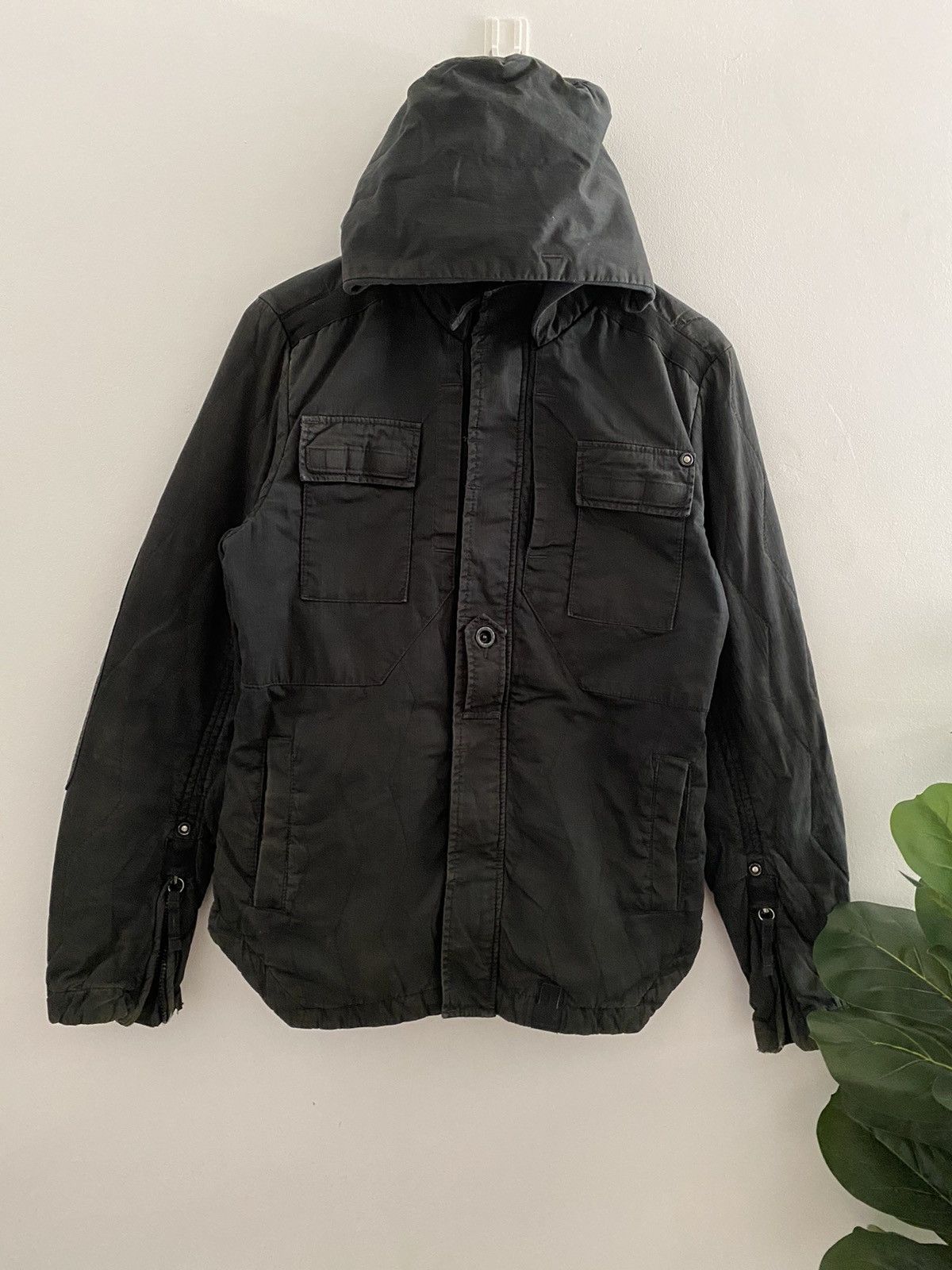 G-Star × Japanese Brand × Vintage G-STAR Jacket tactical pocket hoodie nice design Size US M / EU 48-50 / 2 - 5 Thumbnail