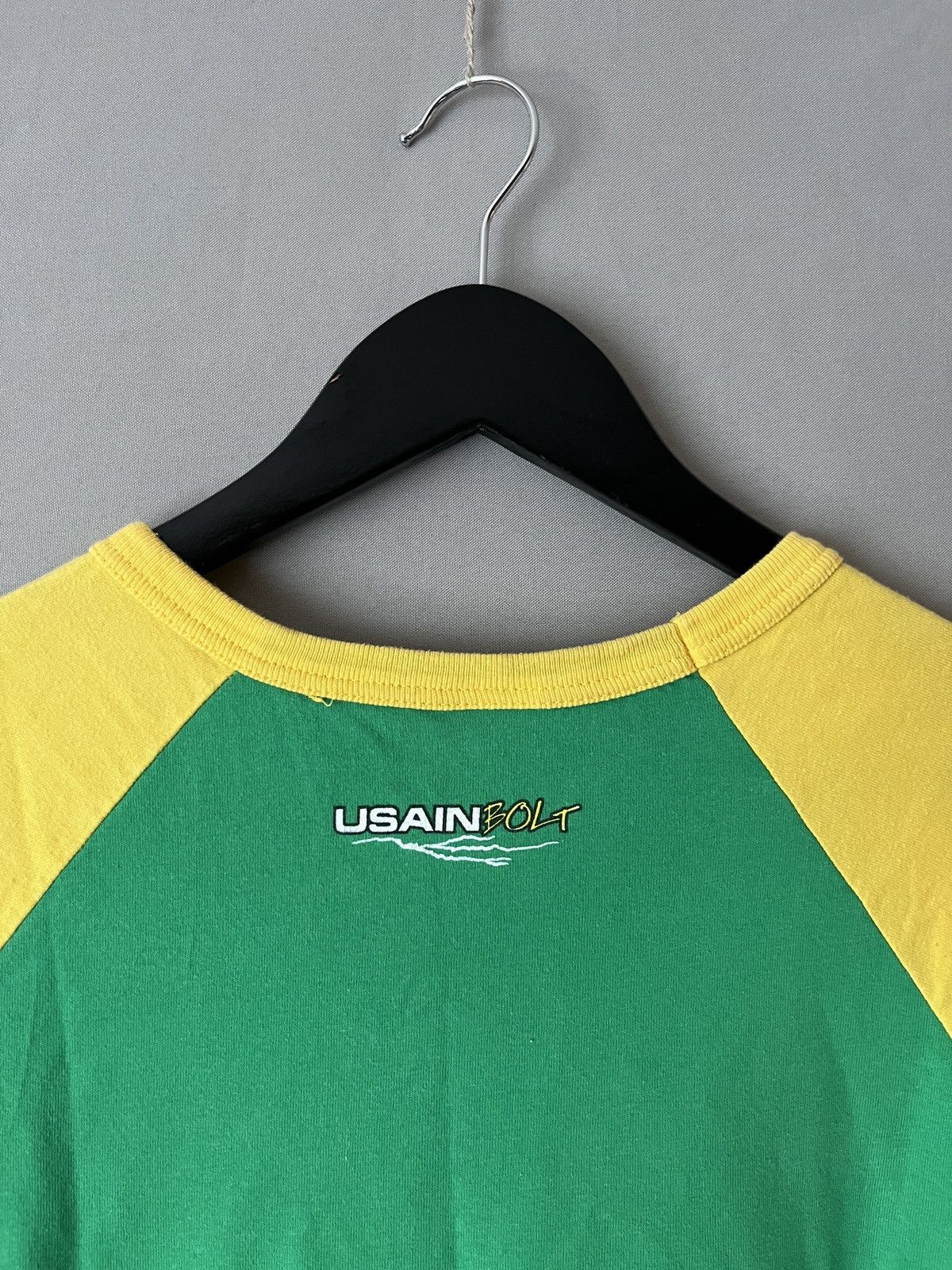 Other Usain Bolt Official Green Yellow Iconic T-shirt Size US L / EU 52-54 / 3 - 7 Thumbnail