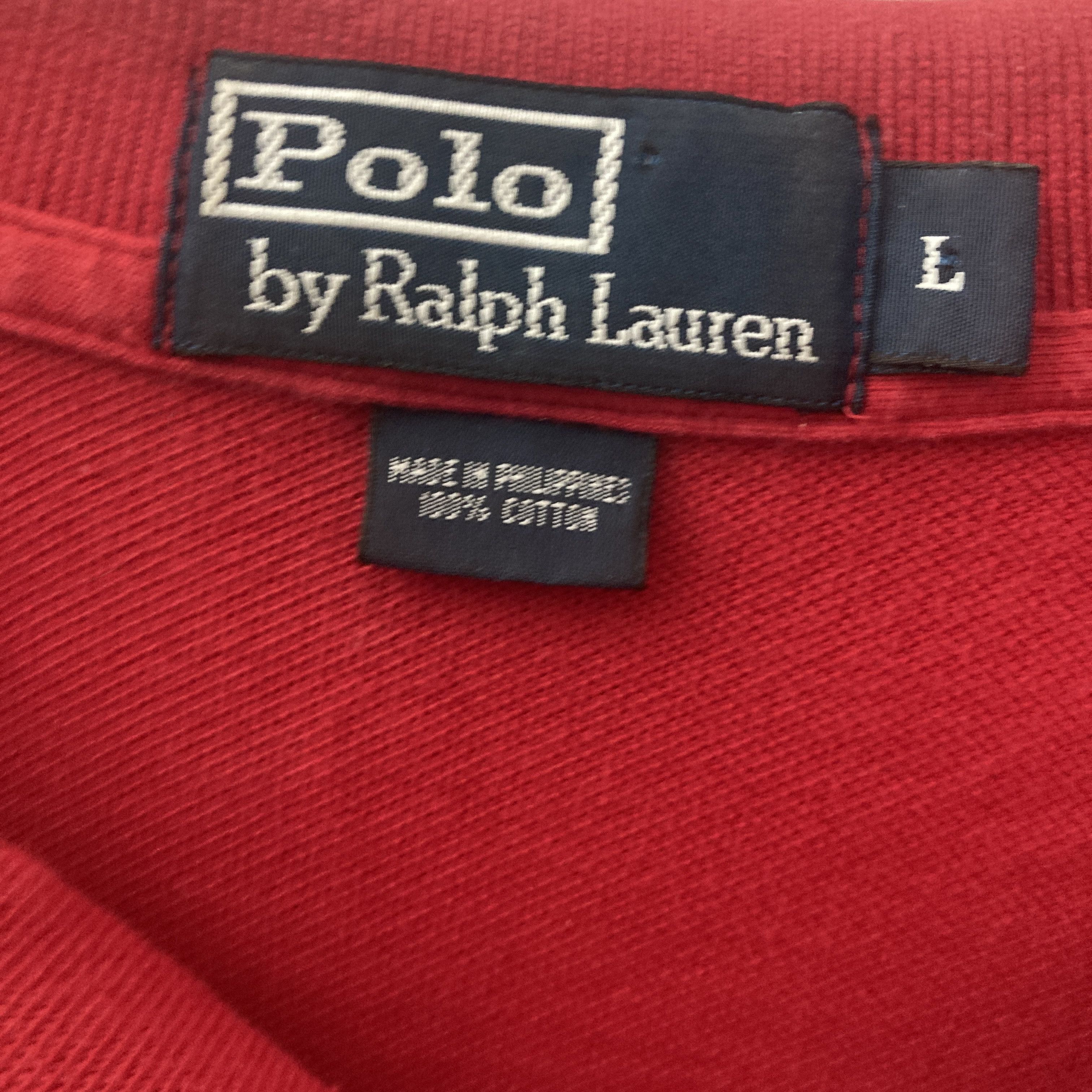 Polo Ralph Lauren × Ralph Lauren × Vintage Pocket Polo Knit Short Sleeve Shirt Size US L / EU 52-54 / 3 - 3 Thumbnail