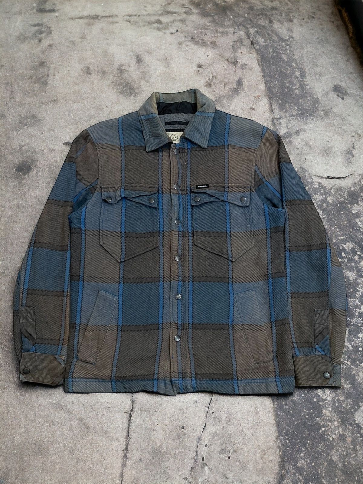 Vintage AW Season Volcom Snap Button Workwear
