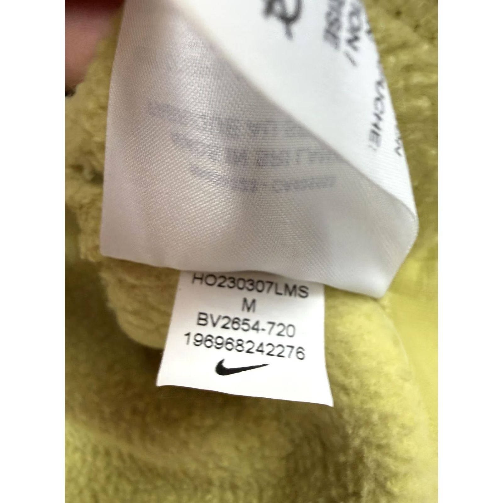 Nike Nike Hoodie Mens Medium Gold Club Fleece Pullover Swoosh BV2654-720 Size US M / EU 48-50 / 2 - 6 Thumbnail
