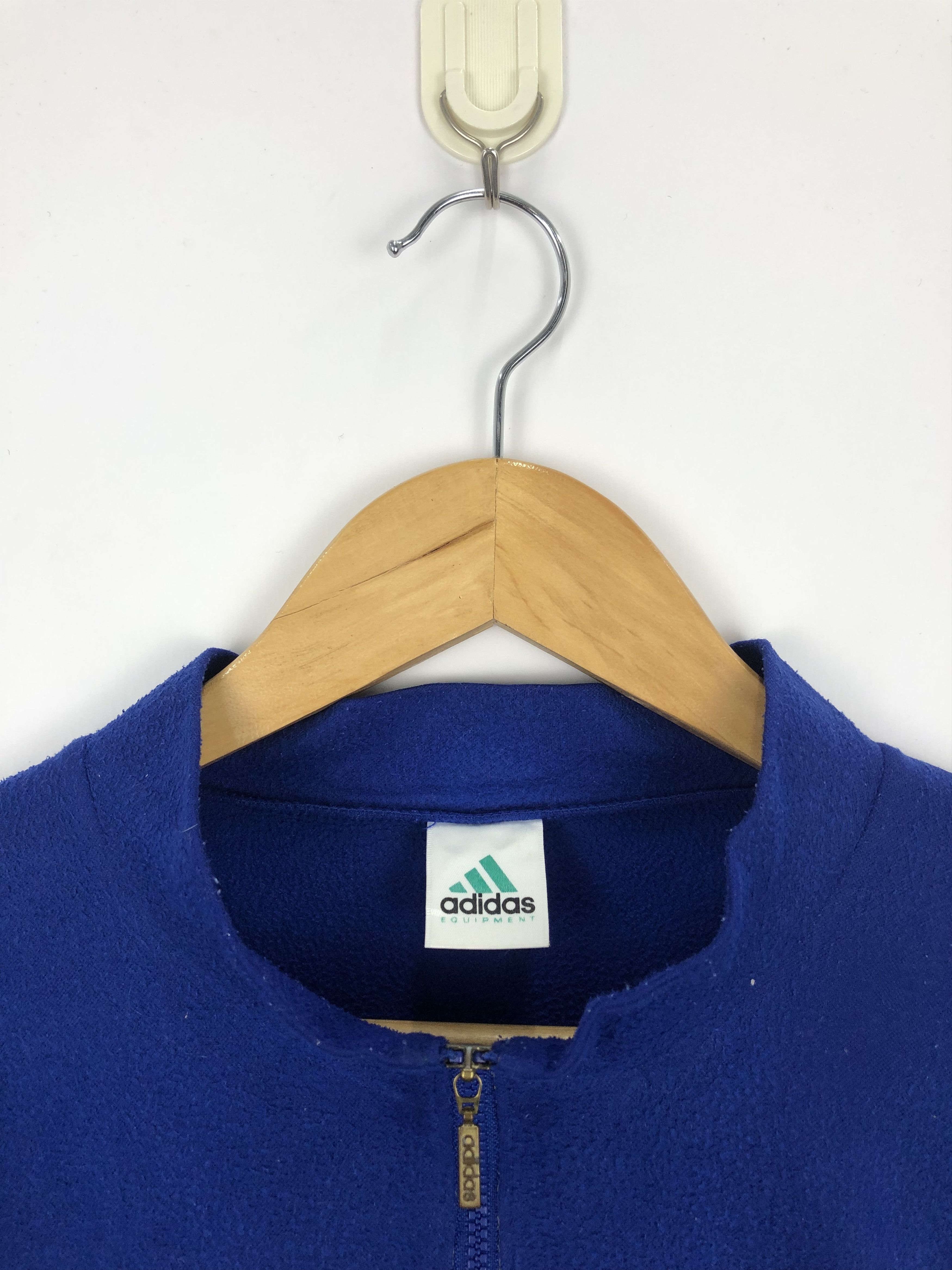 Adidas × Vintage Vintage Adidas Half Zipper Jacket Size US M / EU 48-50 / 2 - 10 Thumbnail