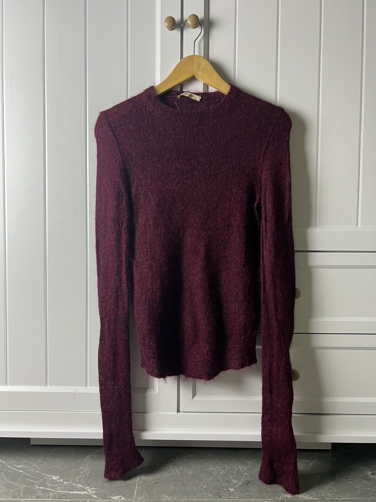 Celine Phoebe Philo Extra Long sleeve Mohair Knit