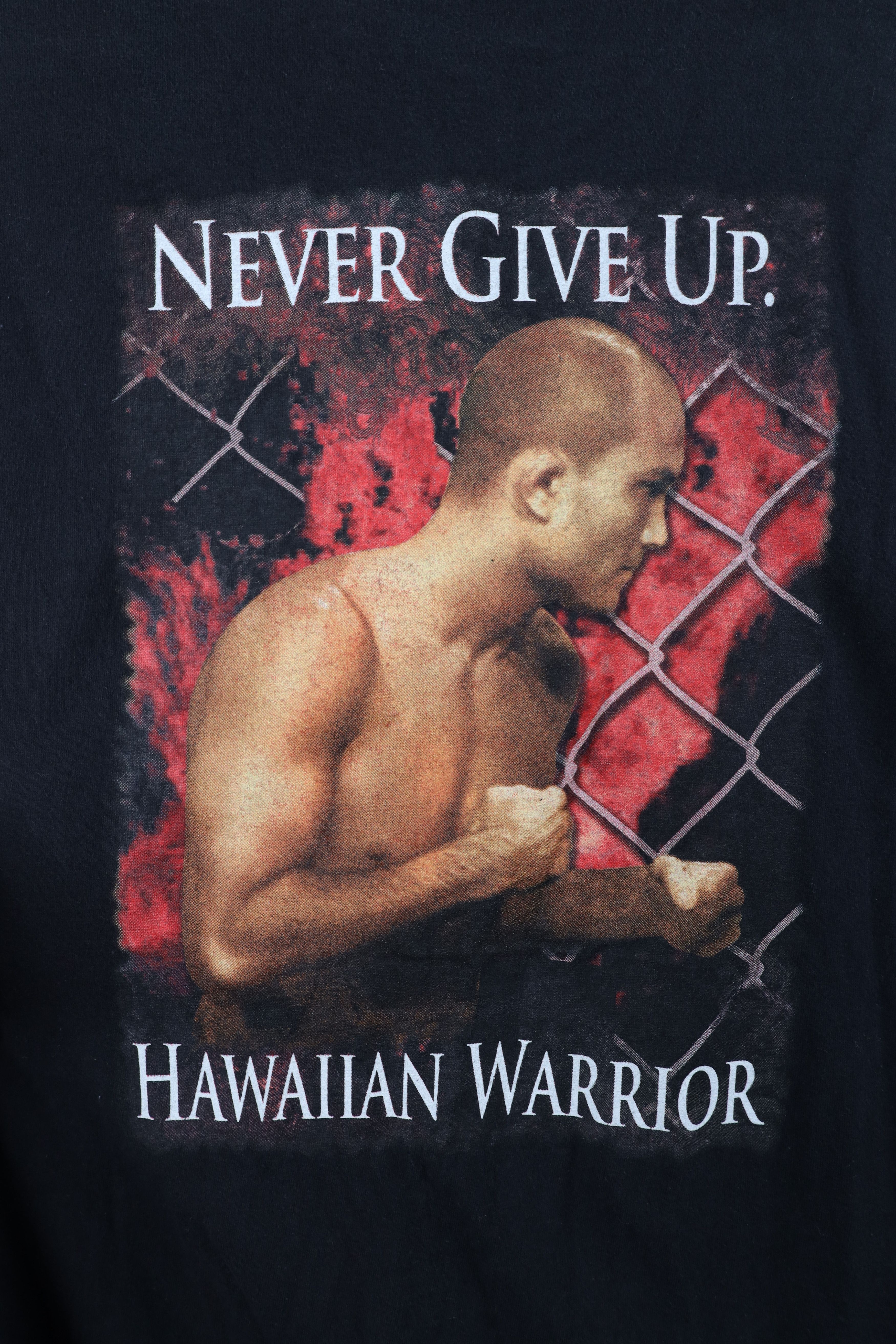 Vintage Vintage Y2K BJ Penn The Prodigy Team Hawaii T-Shirt Black Size US XL / EU 56 / 4 - 12 Thumbnail