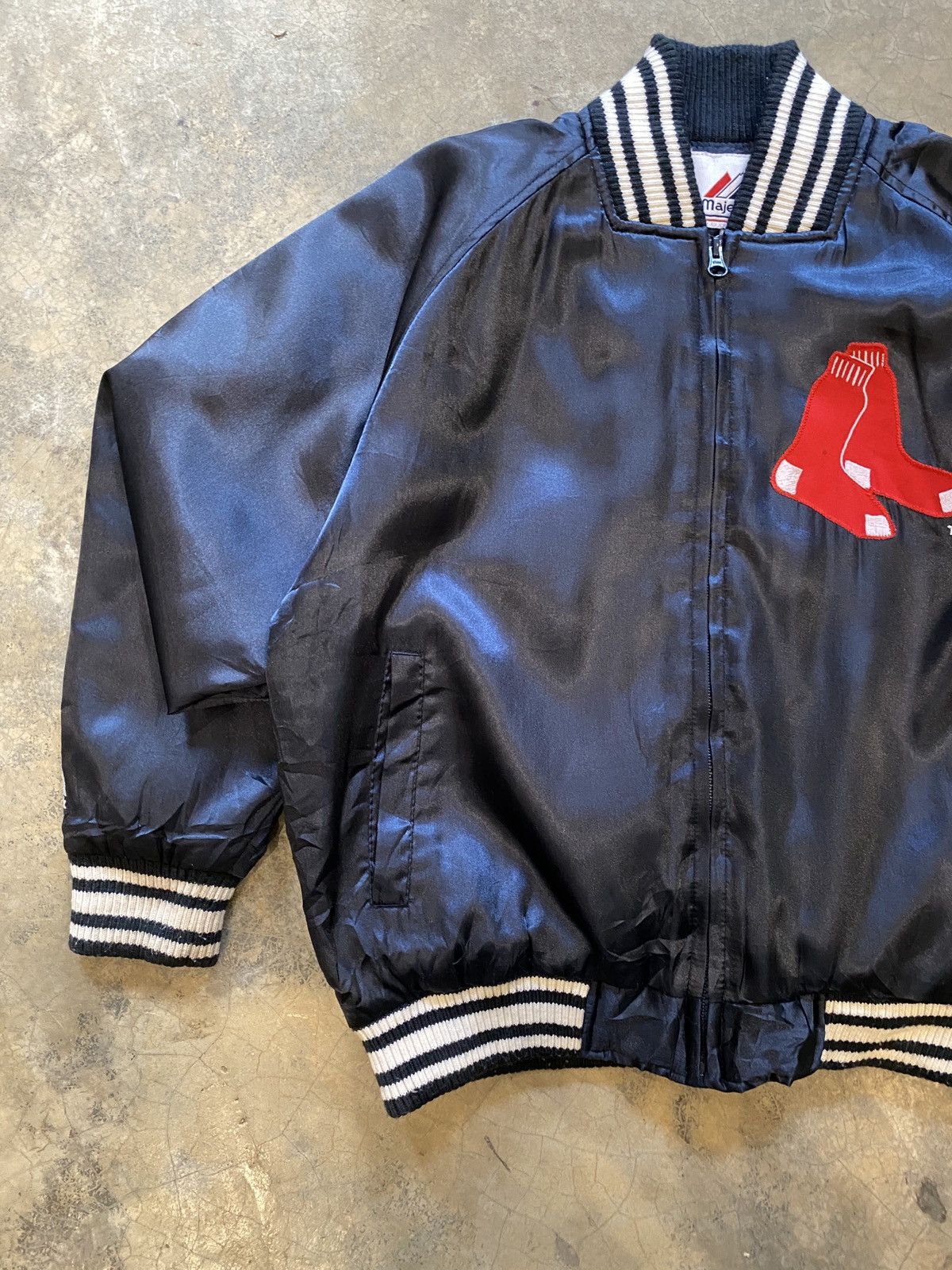 Majestic Vintage Majestic Boston Red Sox Varsity Jacket Size US S / EU 44-46 / 1 - 4 Thumbnail