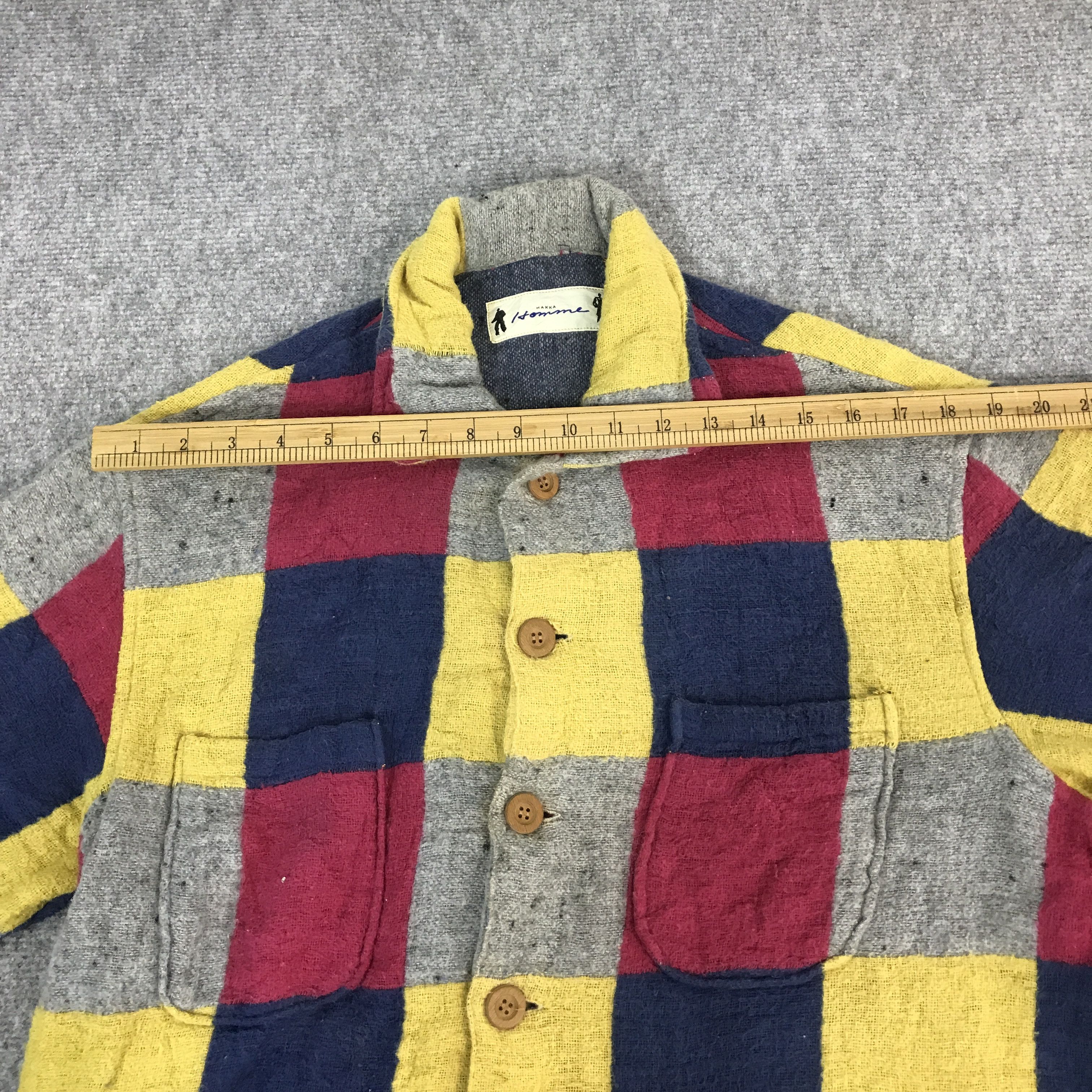 Japanese Brand HAKKA HOMME JAPAN MULTICOLOUR JACKET Size US L / EU 52-54 / 3 - 5 Thumbnail