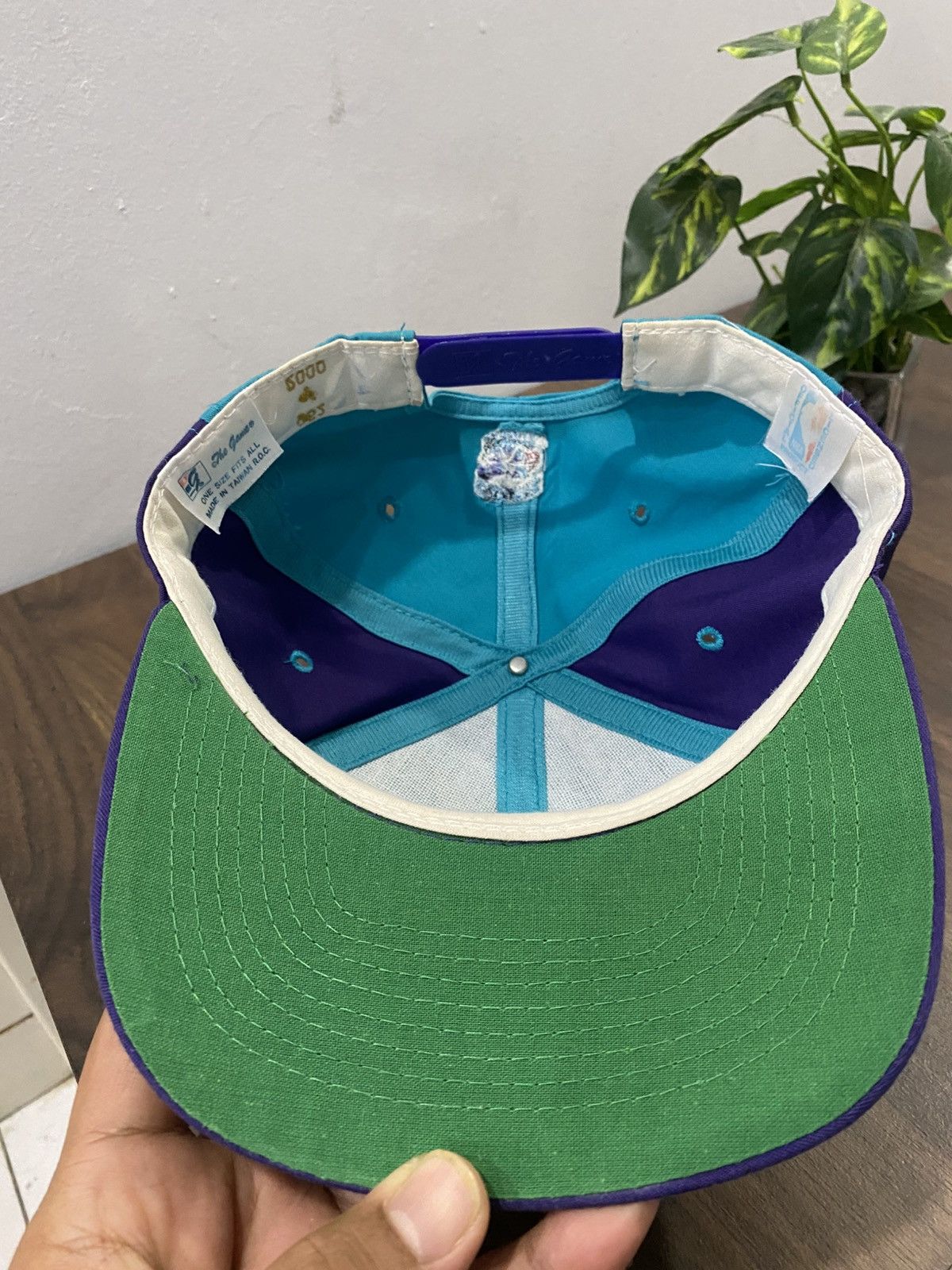 NBA × The Game × Vintage Vintage 90s NBA Charlotte Hornets Cap Hat Size ONE SIZE - 7 Thumbnail