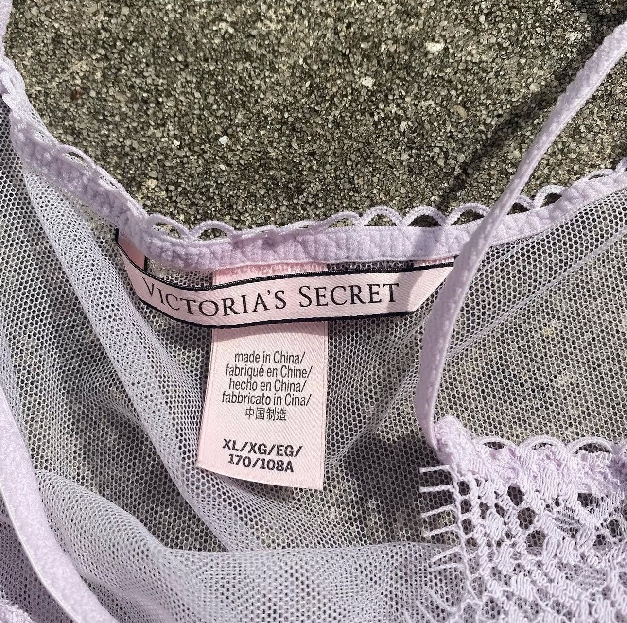 Victoria's Secret Victoria’s Secret Sheer Babydoll Slip Dress Size XL / US 12-14 / IT 48-50 - 3 Thumbnail