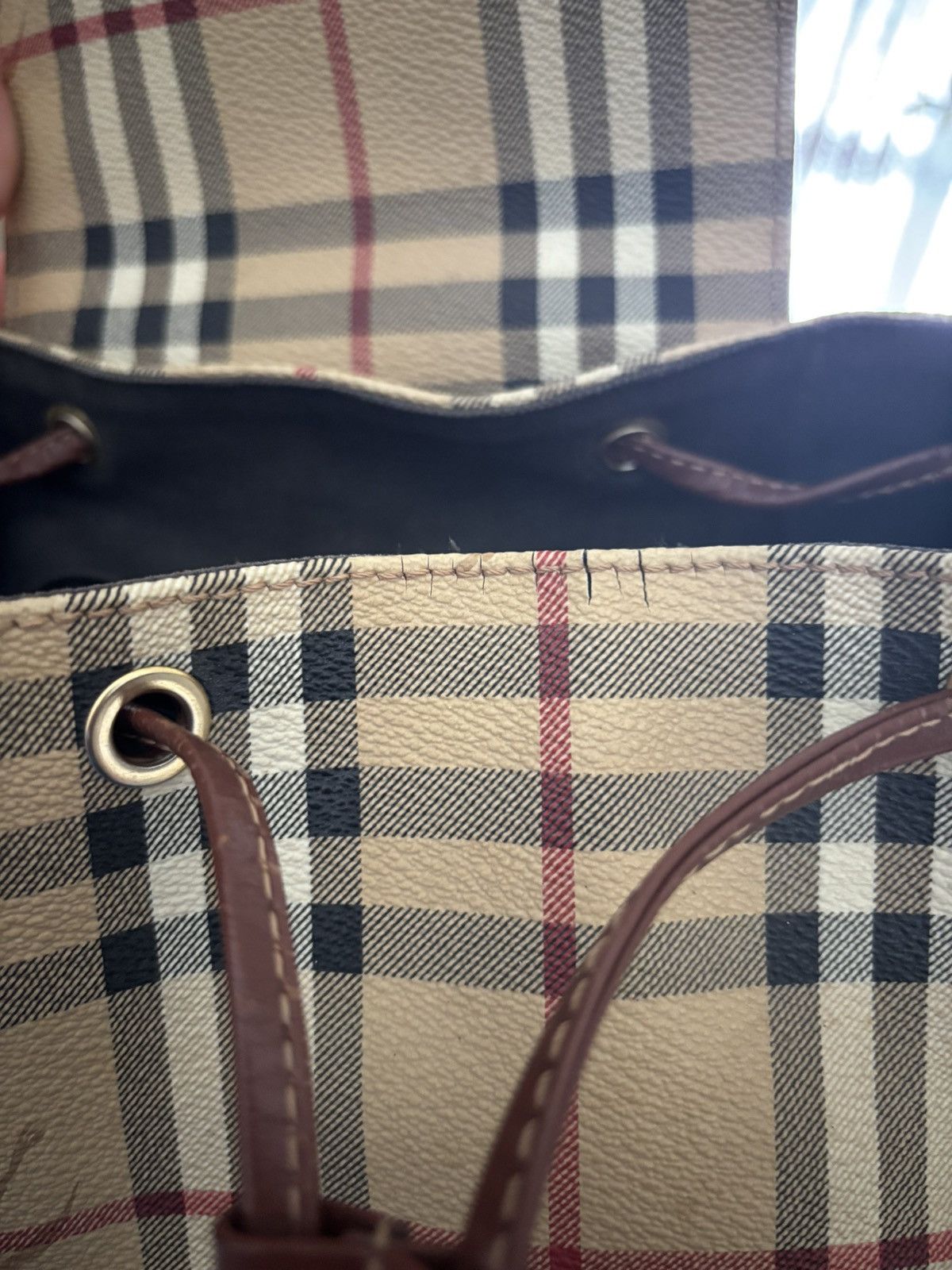 Burberry Vintage Burberry Novacheck BackPack Size ONE SIZE - 13 Thumbnail