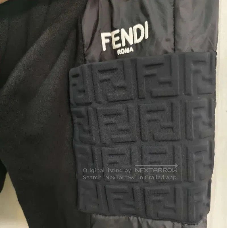 Fendi Fendi Black Logo Casual Pants for Women . Size 23" - 4 Thumbnail