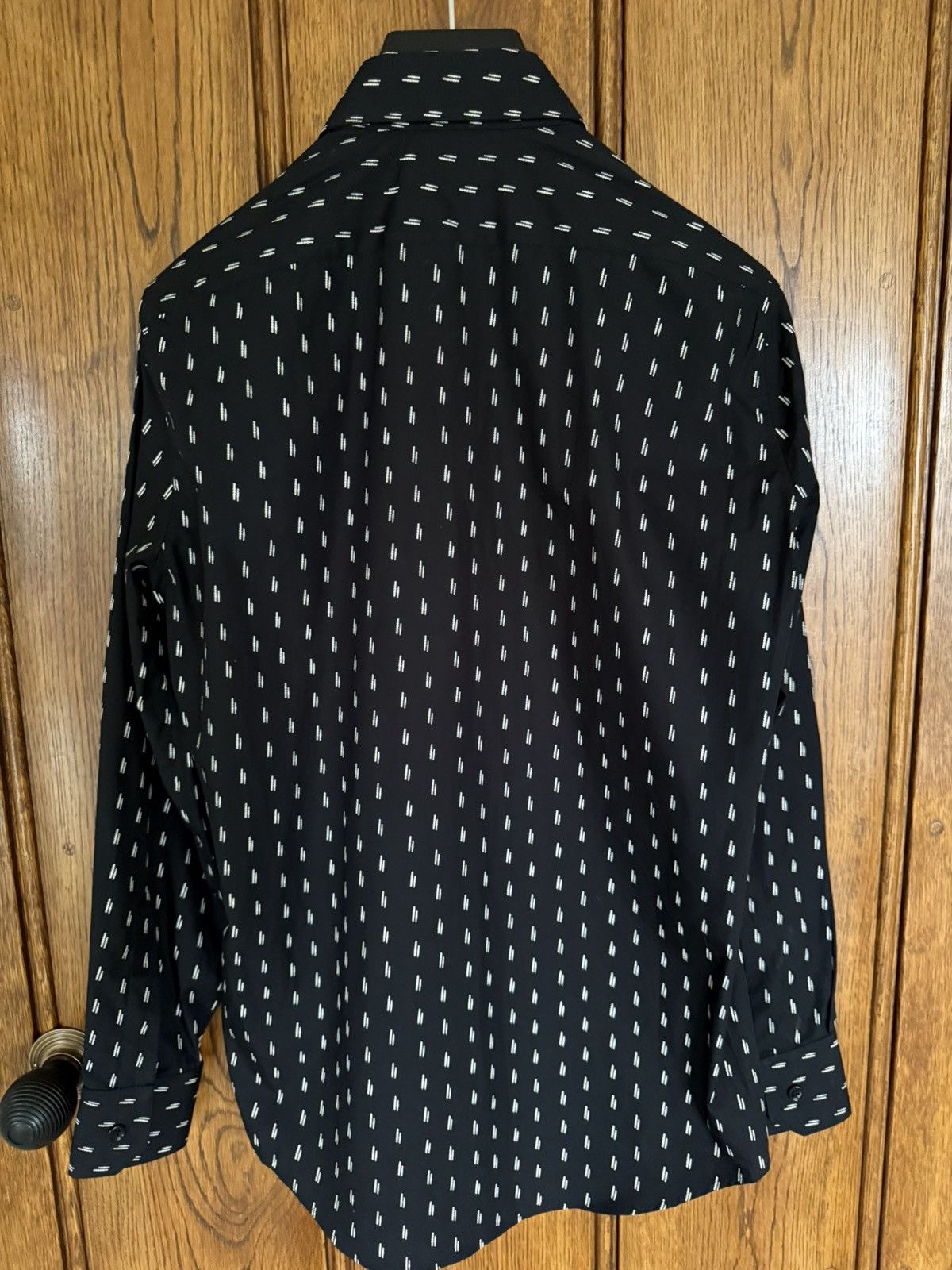 Celine SS19 Grail Celine lines stripe black white shirt Hedi 37 new Size US S / EU 44-46 / 1 - 14 Thumbnail