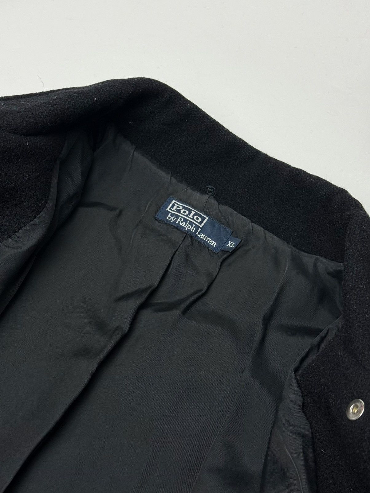 Polo Ralph Lauren Vintage Polo Ralph Lauren Womens Wool Leather Varsity Jacket Size XL / US 12-14 / IT 48-50 - 5 Thumbnail