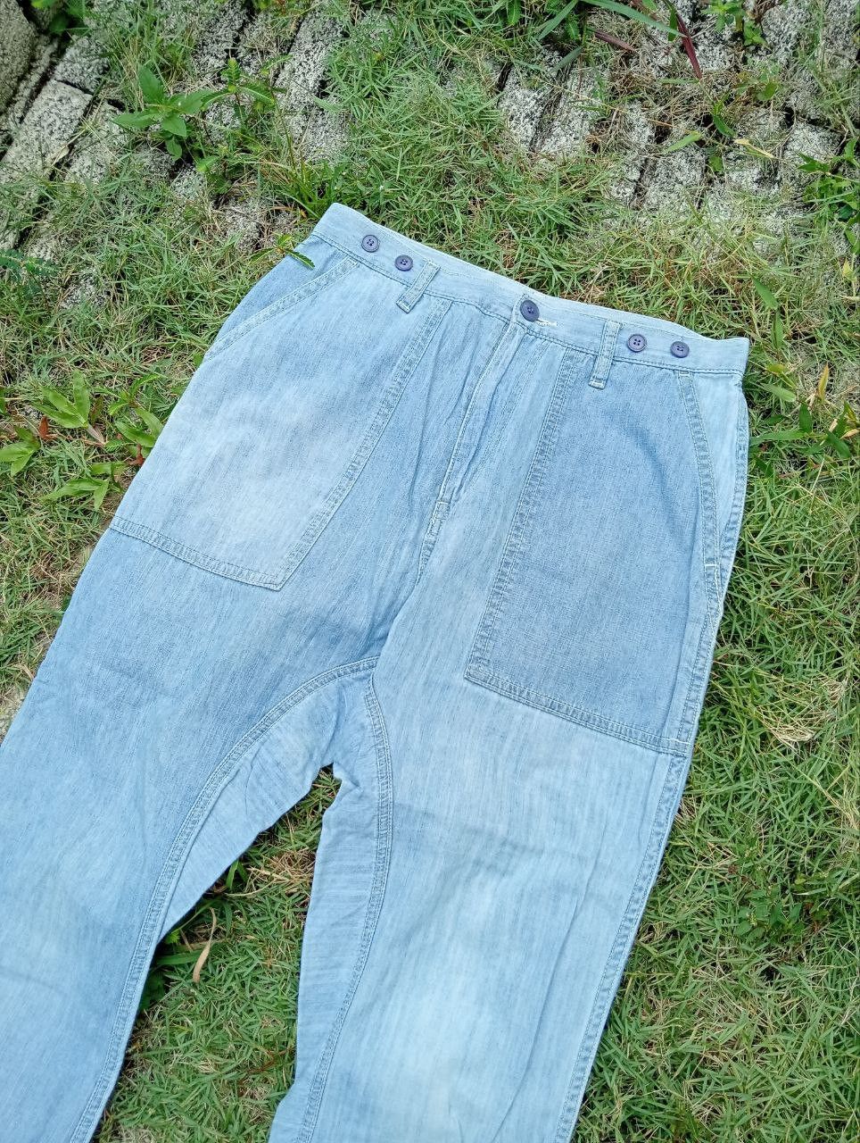 Issey Miyake Vintage Issey Miyake Ne-Net Cropped Pants Size US 29 - 6 Thumbnail