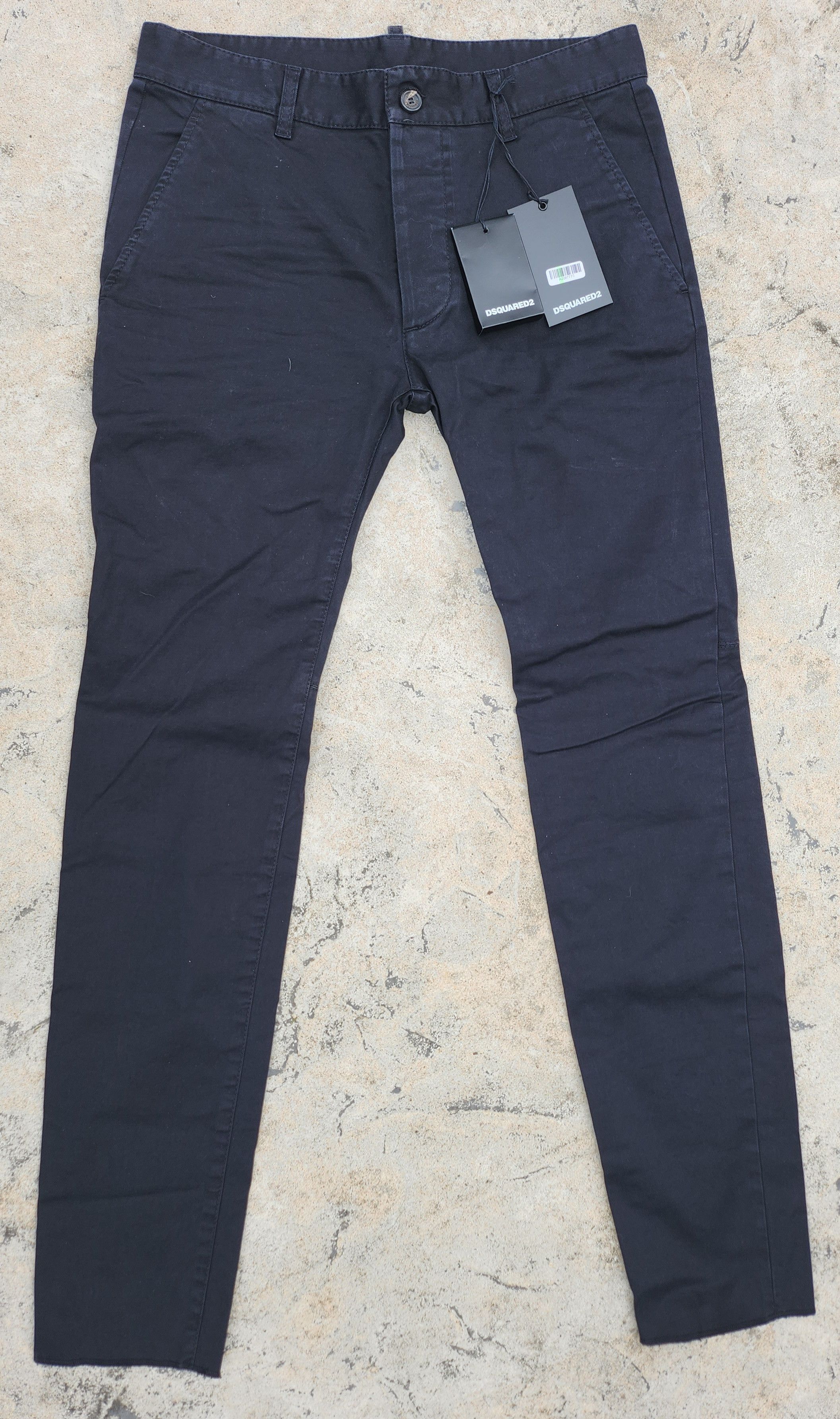 Dsquared2 Raw Hem Chino Trousers