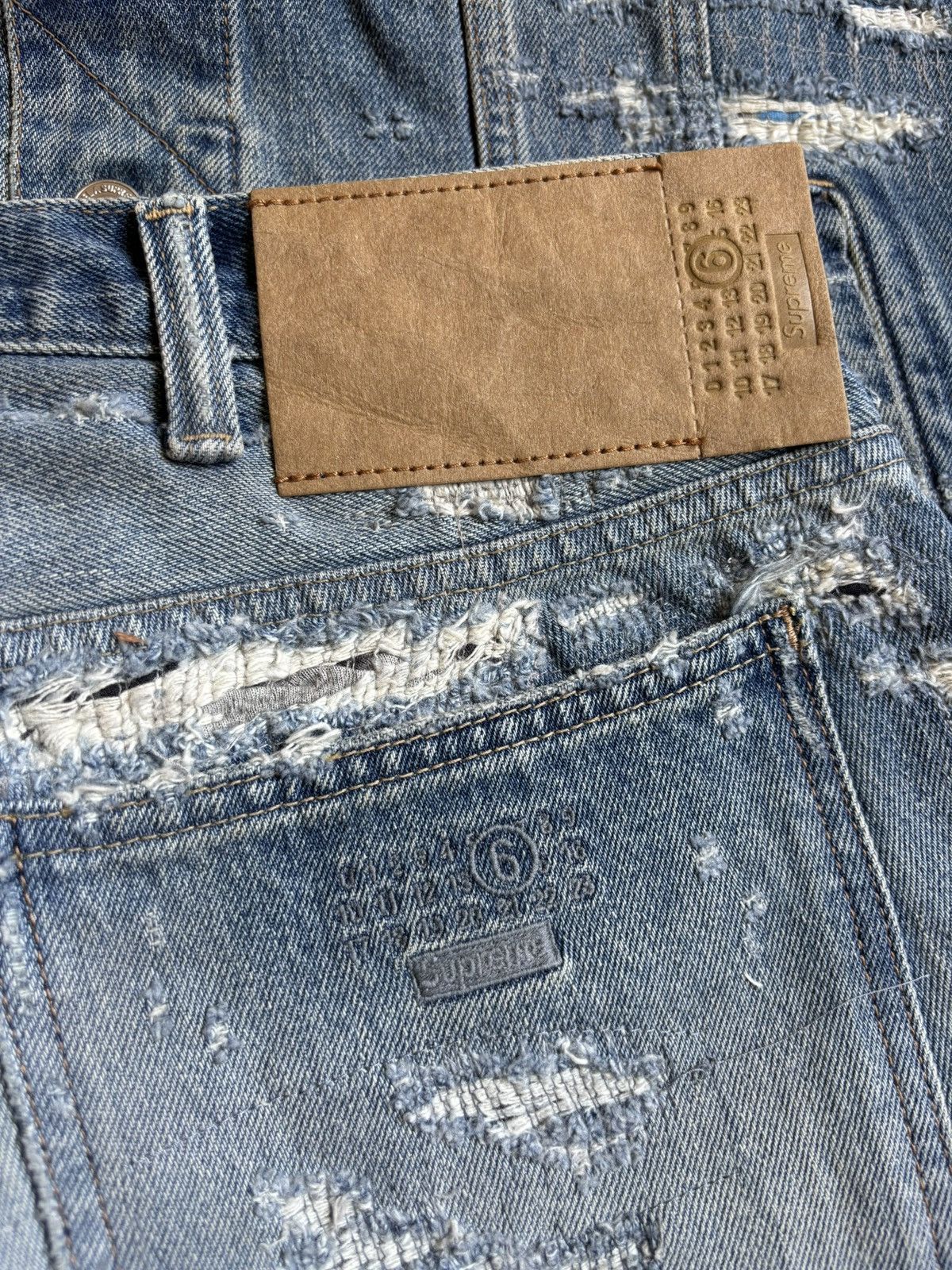 Maison Margiela × Supreme Supreme MM6 Maison Margiela Denim Two Piece Size US 32 / EU 48 - 12 Thumbnail