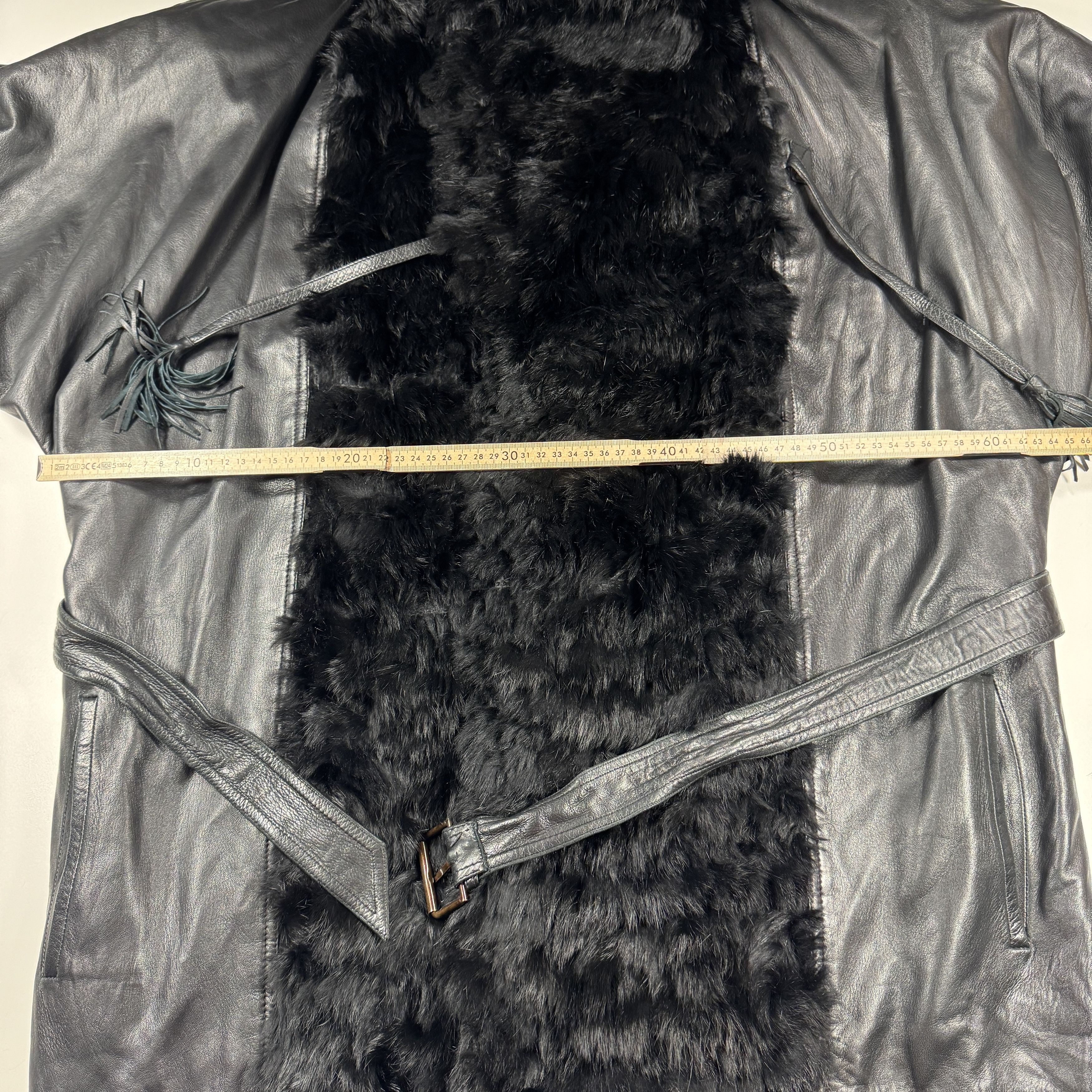 Gucci Gucci Vintage Leather Coat Size L / US 10 / IT 46 - 5 Thumbnail