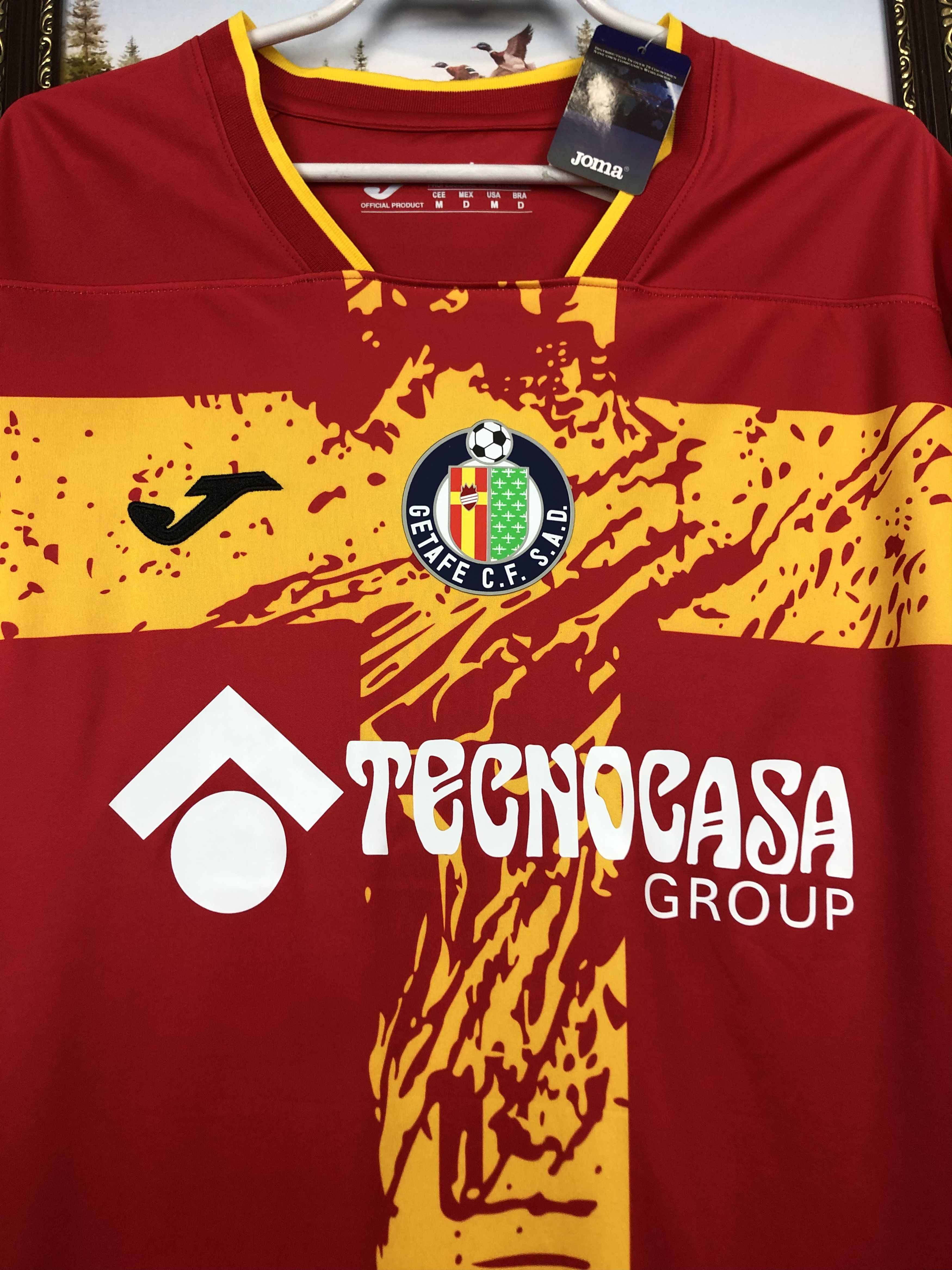 Other Camiseta Getafe Joma 2024 Football Shirt Soccer Jersey New Size US M / EU 48-50 / 2 - 3 Thumbnail