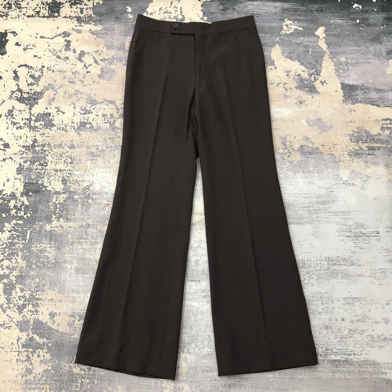 Japanese Brand P561 VTG MADE IN JAPAN FLARED PANTS Size 29" - 1 Thumbnail